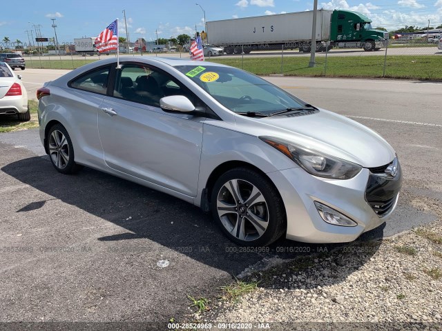 HYUNDAI ELANTRA COUPE 2014 kmhdh6ah6eu027975