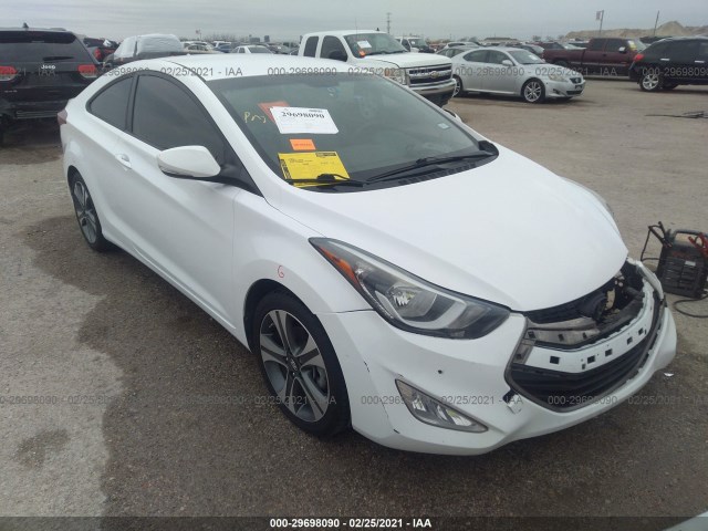 HYUNDAI ELANTRA COUPE 2014 kmhdh6ah9eu024777