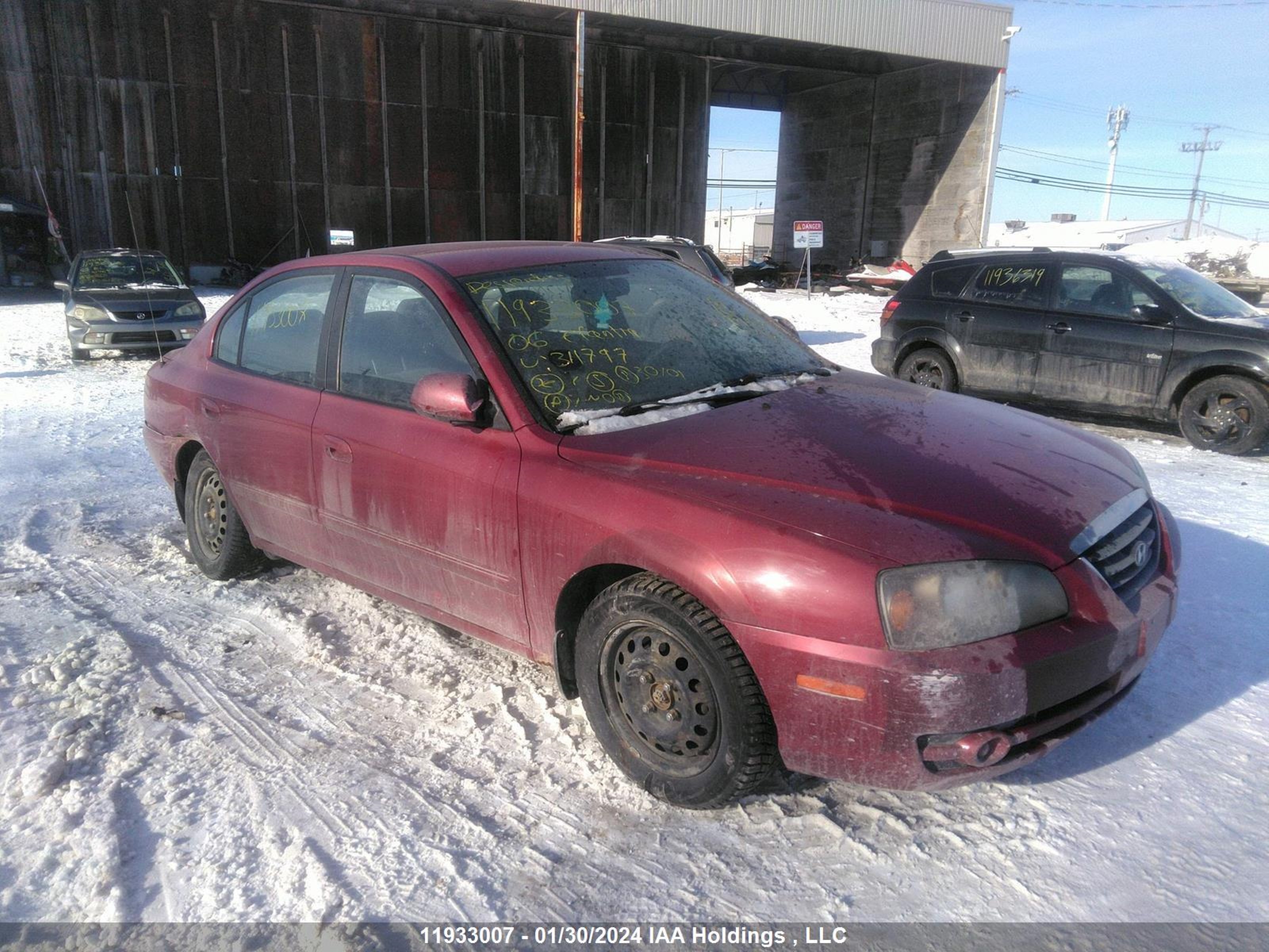 HYUNDAI ELANTRA 2006 kmhdm45d36u311797