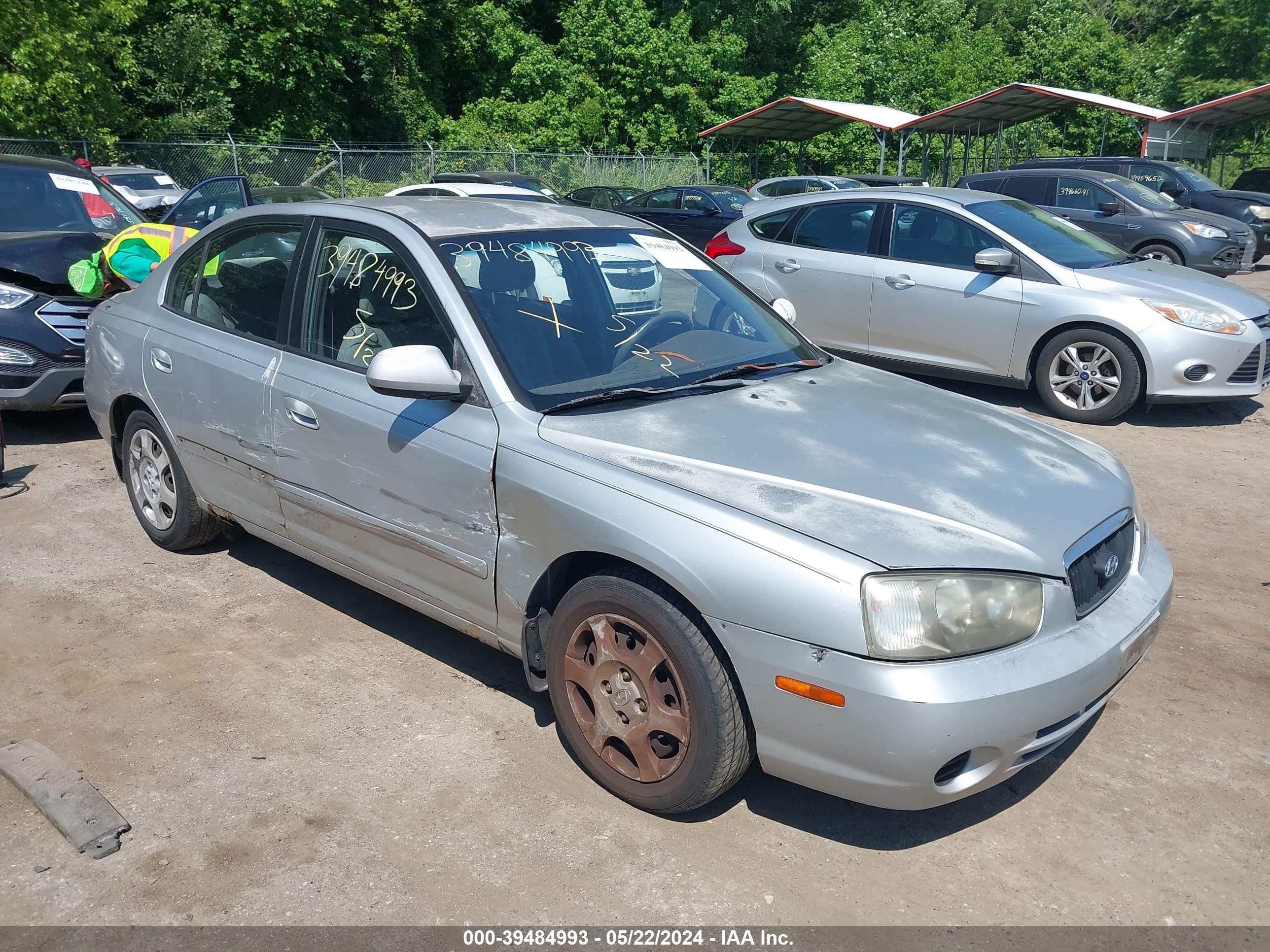 HYUNDAI ELANTRA 2002 kmhdn45d02u353092