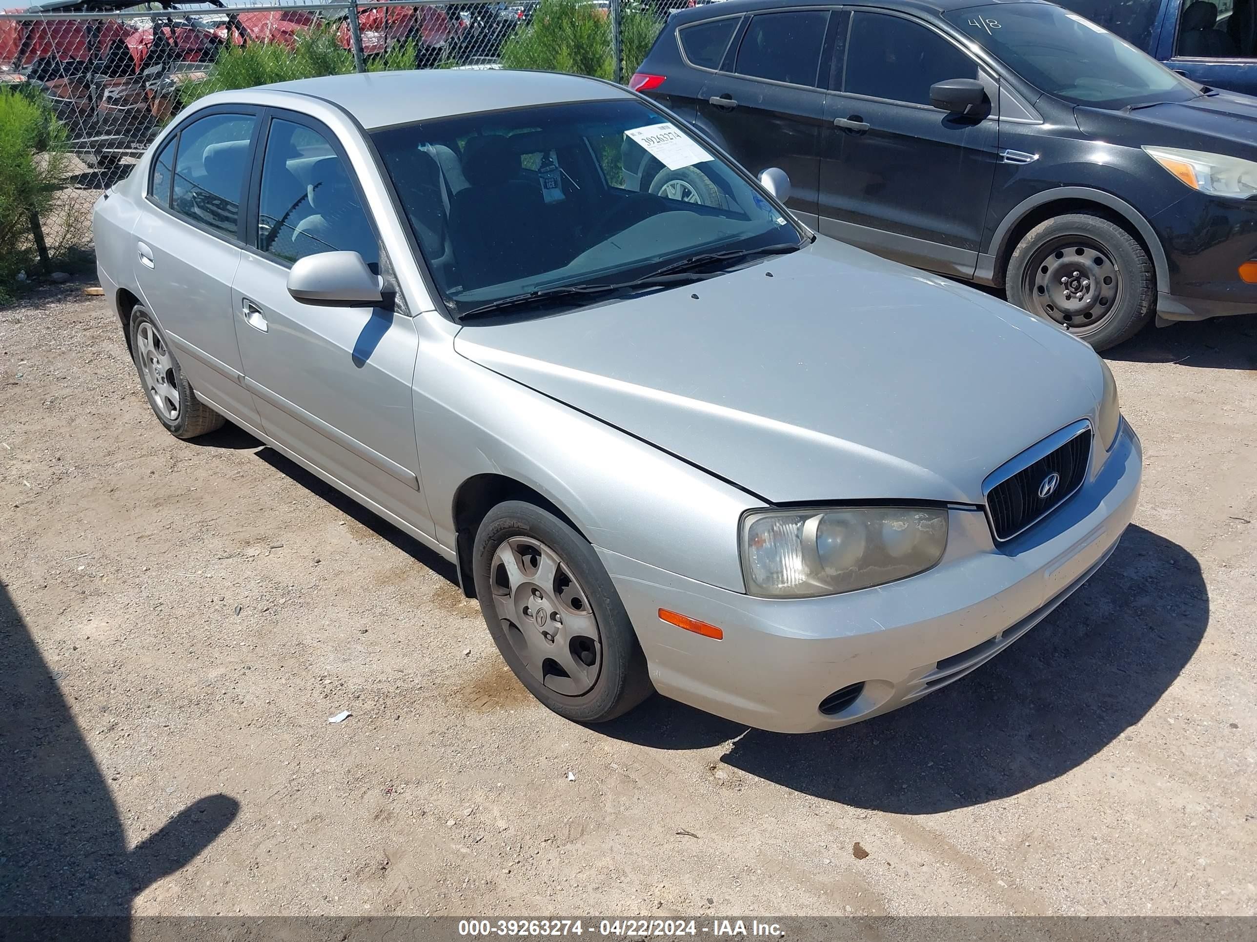 HYUNDAI ELANTRA 2002 kmhdn45d12u307335