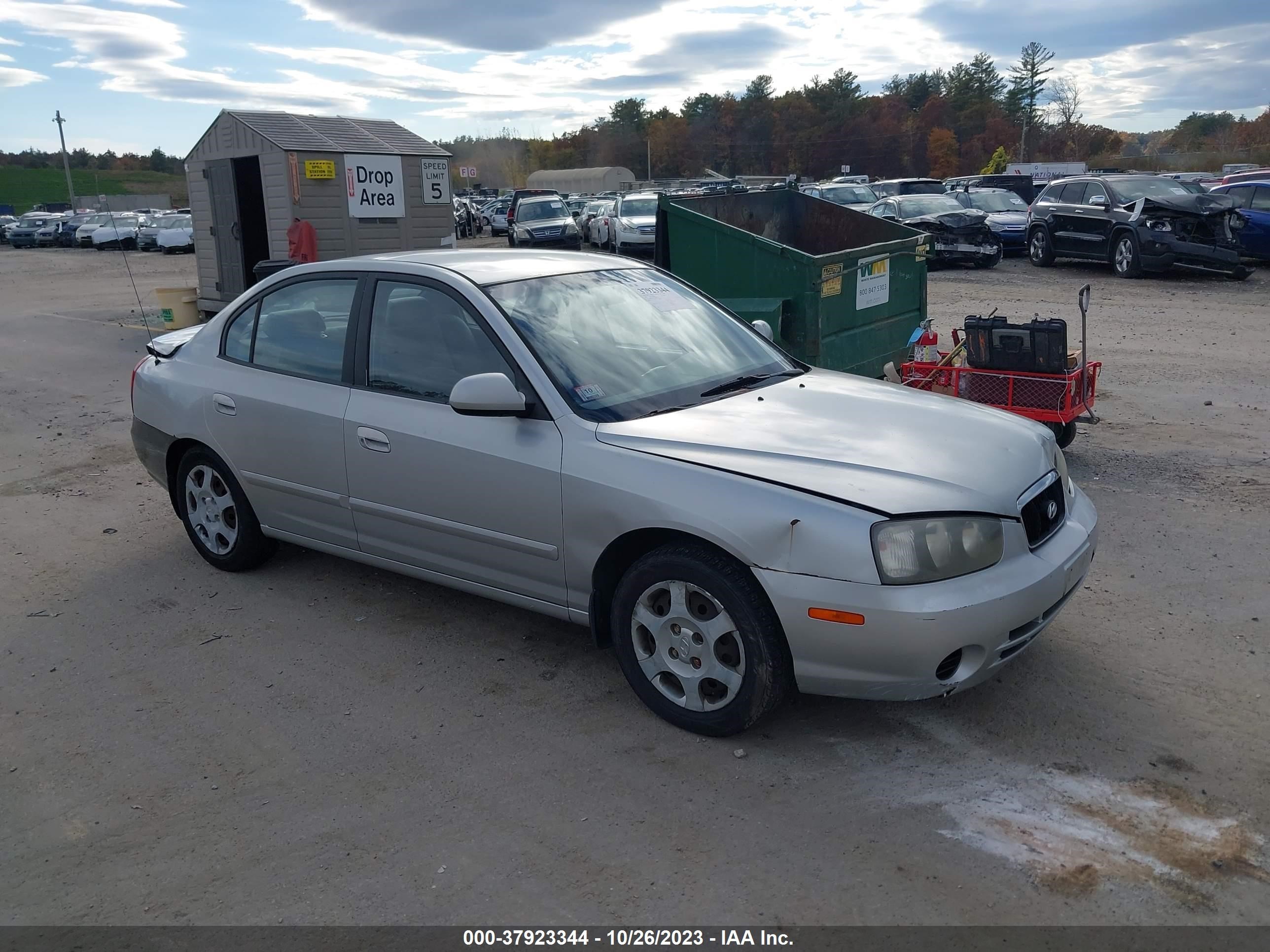 HYUNDAI ELANTRA 2003 kmhdn45d13u628096