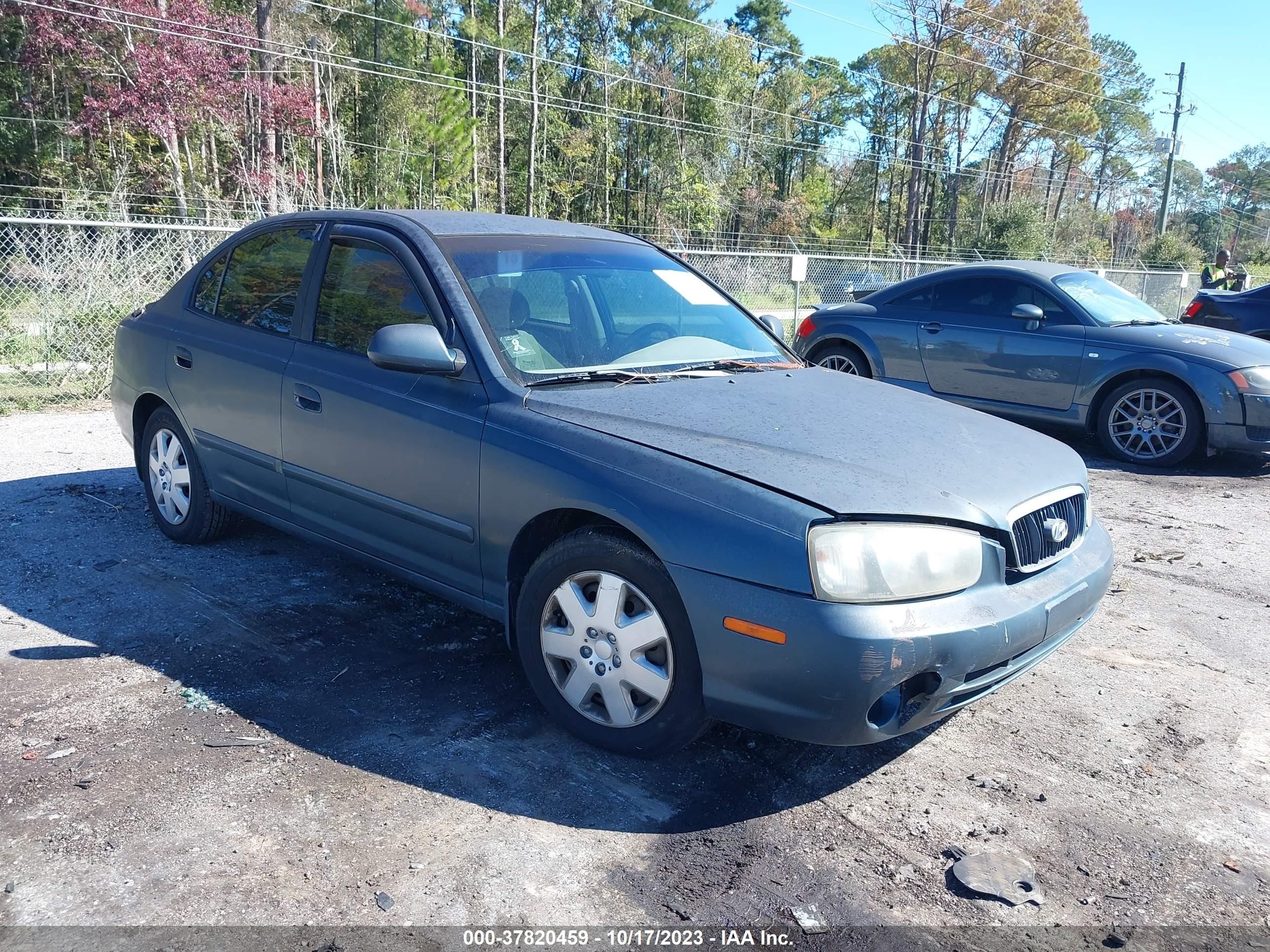 HYUNDAI ELANTRA 2003 kmhdn45d23u601411