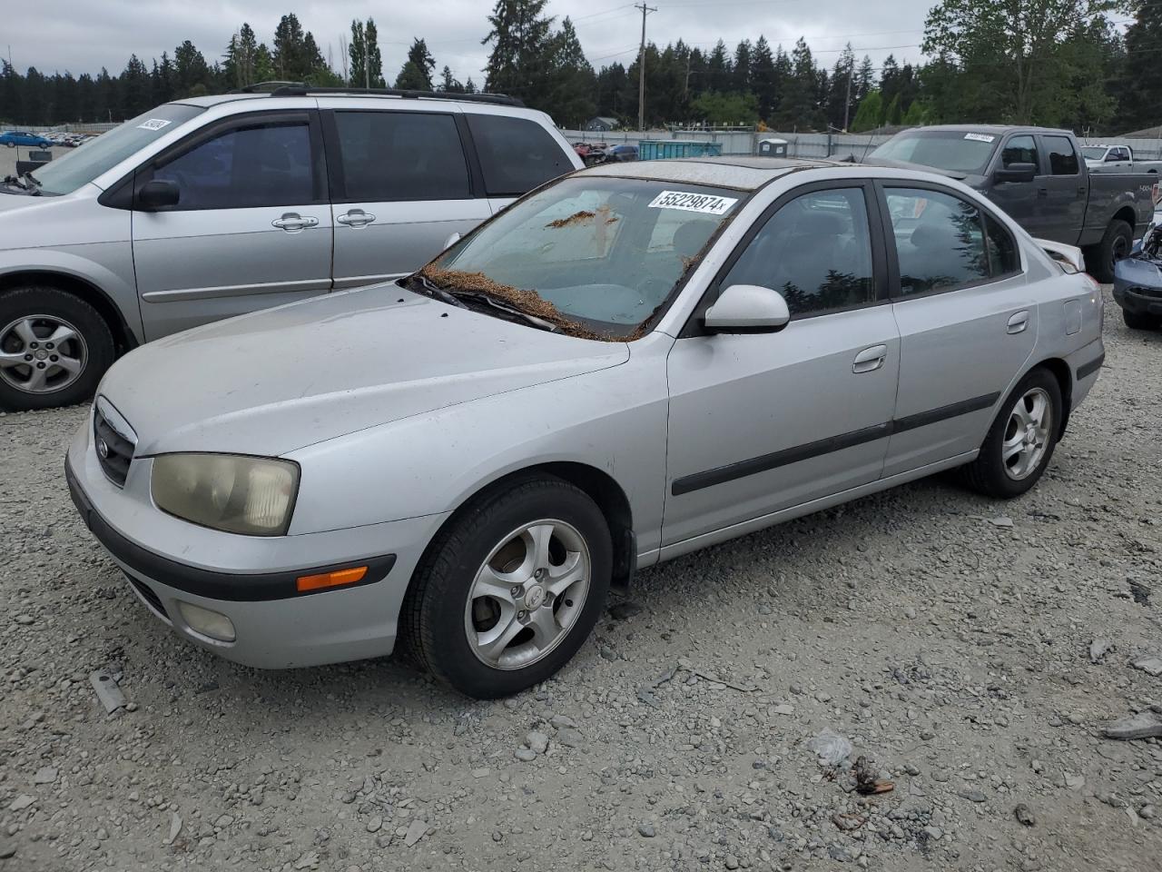 HYUNDAI ELANTRA 2003 kmhdn45d23u679526