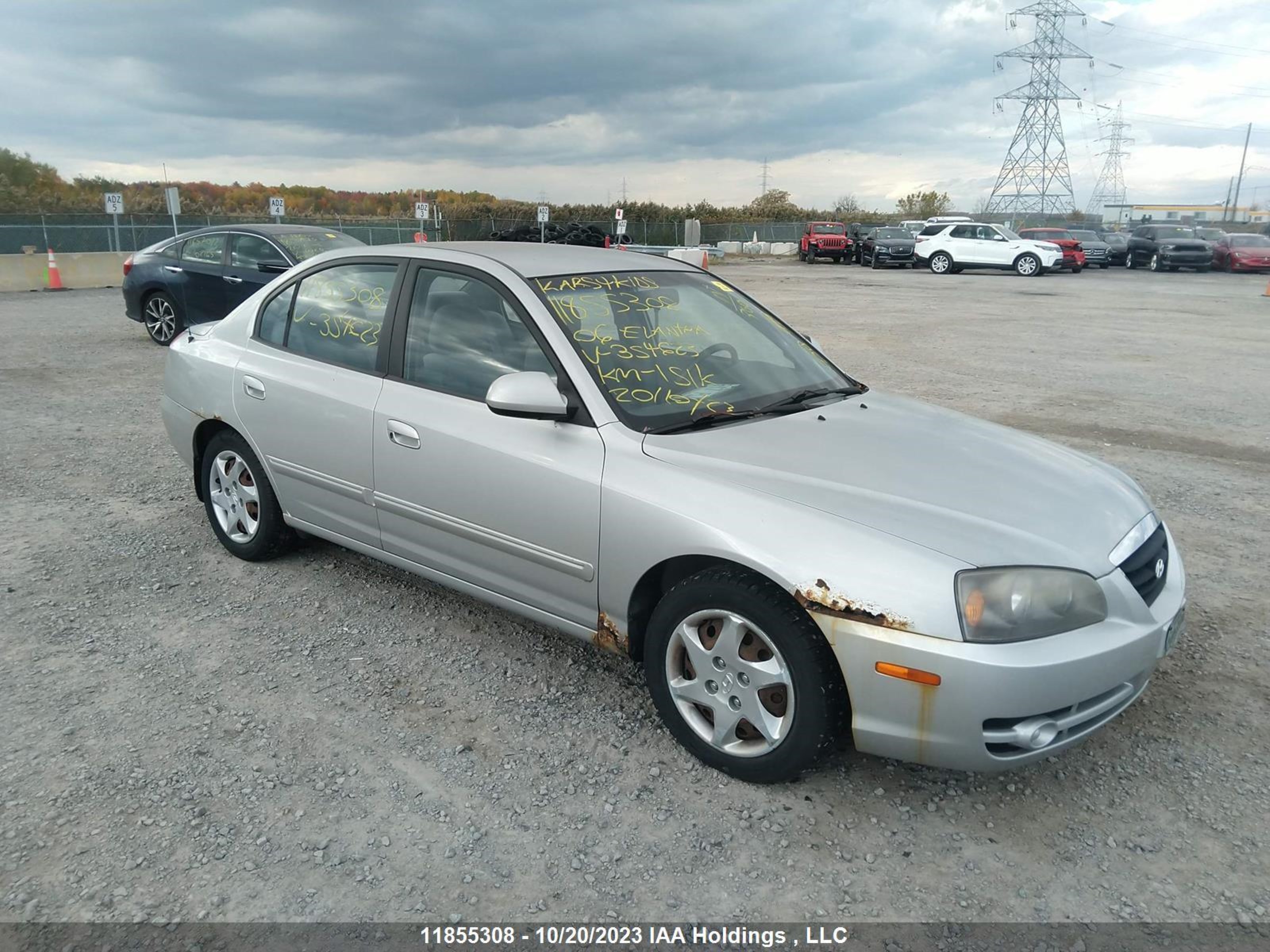 HYUNDAI ELANTRA 2006 kmhdn45d26u354623