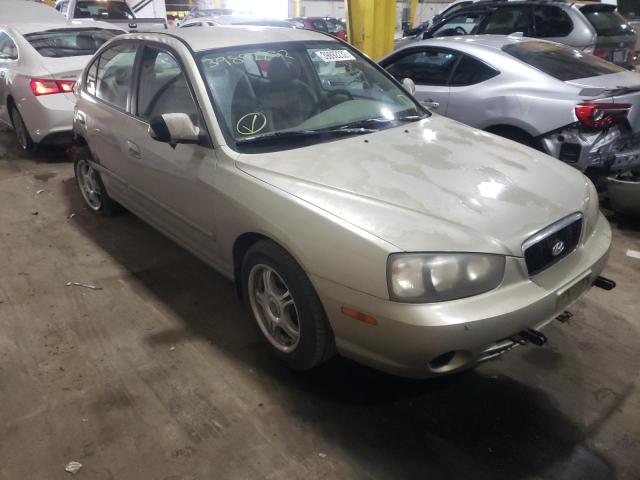 HYUNDAI ELANTRA GL 2001 kmhdn45d31u075450