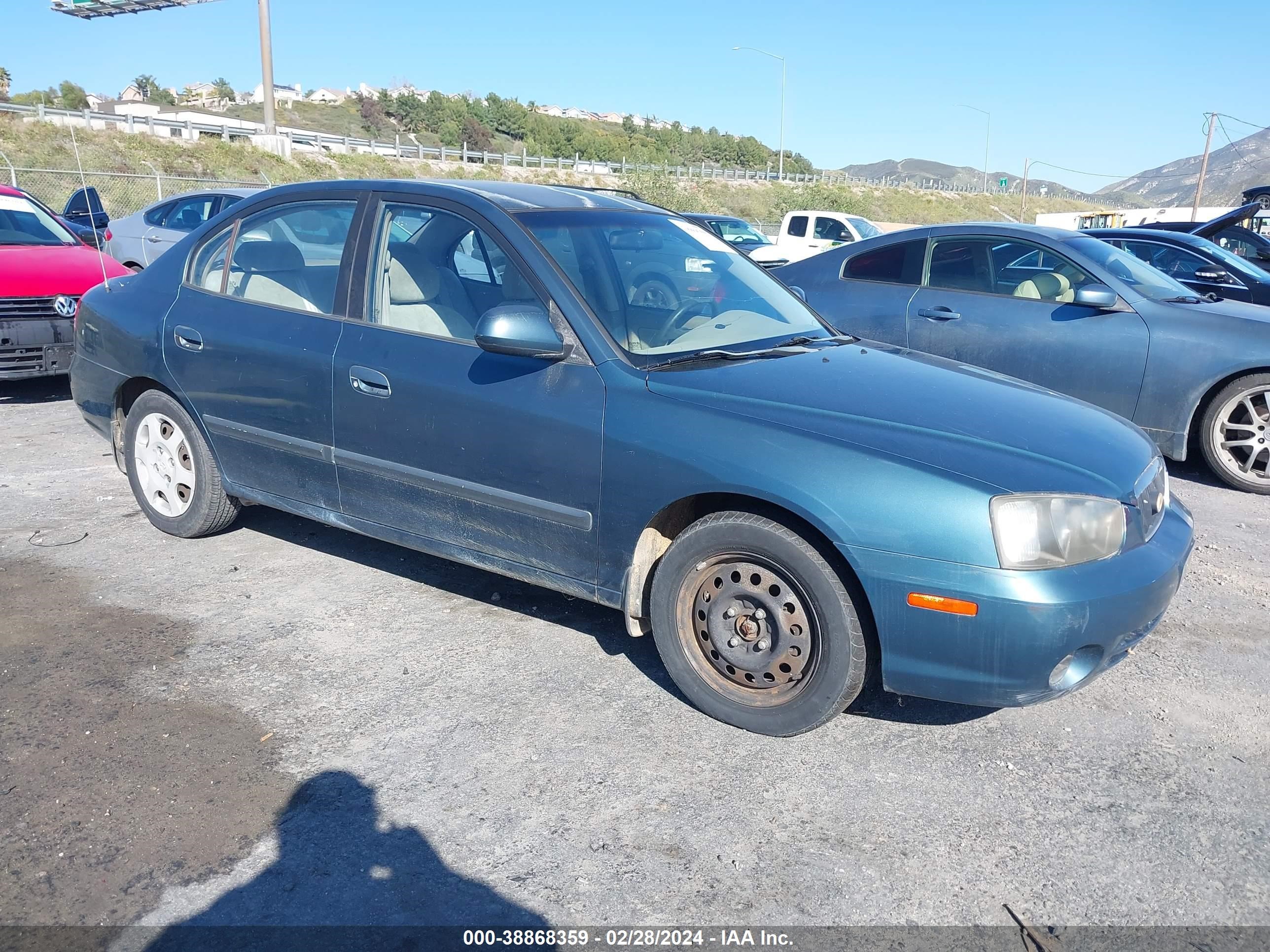 HYUNDAI ELANTRA 2002 kmhdn45d32u373403