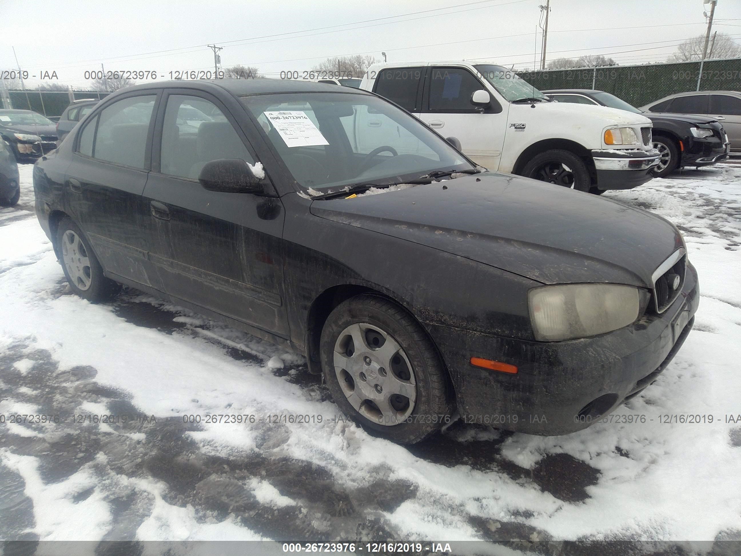 HYUNDAI ELANTRA 2002 kmhdn45d42u342824