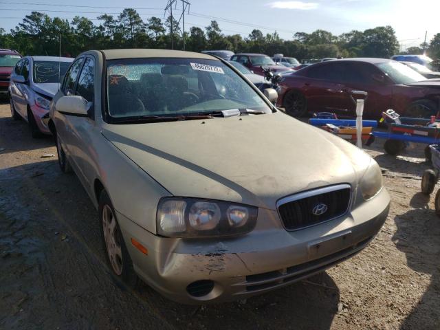 HYUNDAI ELANTRA GL 2002 kmhdn45d52u276154