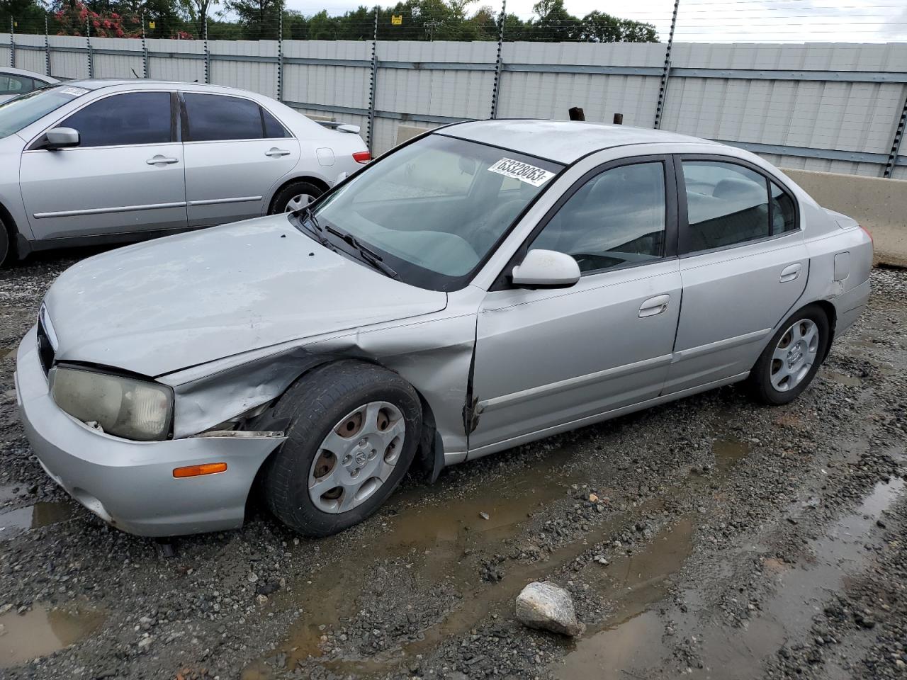 HYUNDAI ELANTRA 2003 kmhdn45d53u550941