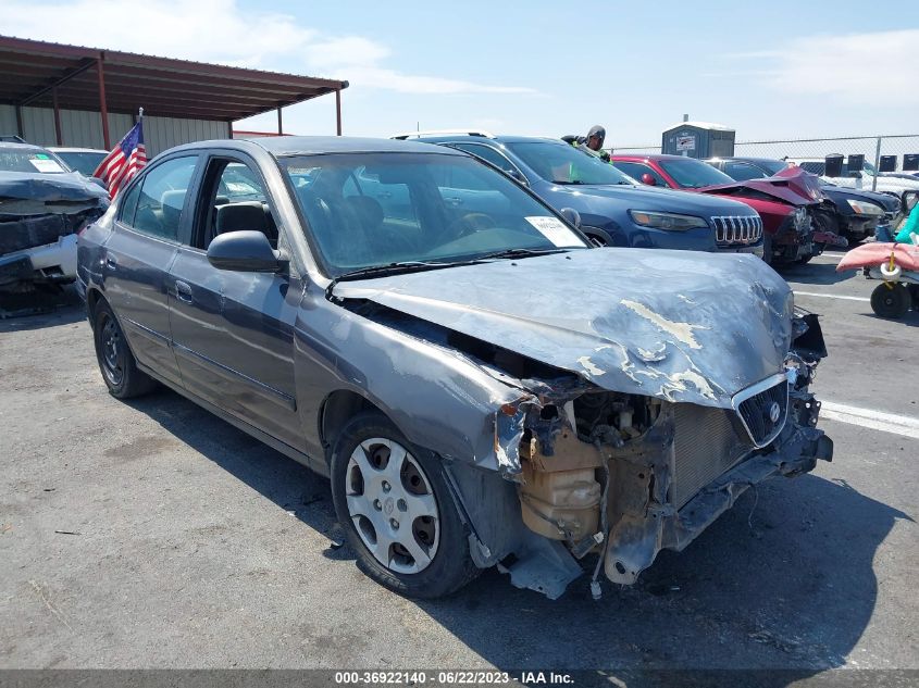 HYUNDAI ELANTRA 2003 kmhdn45d53u592218