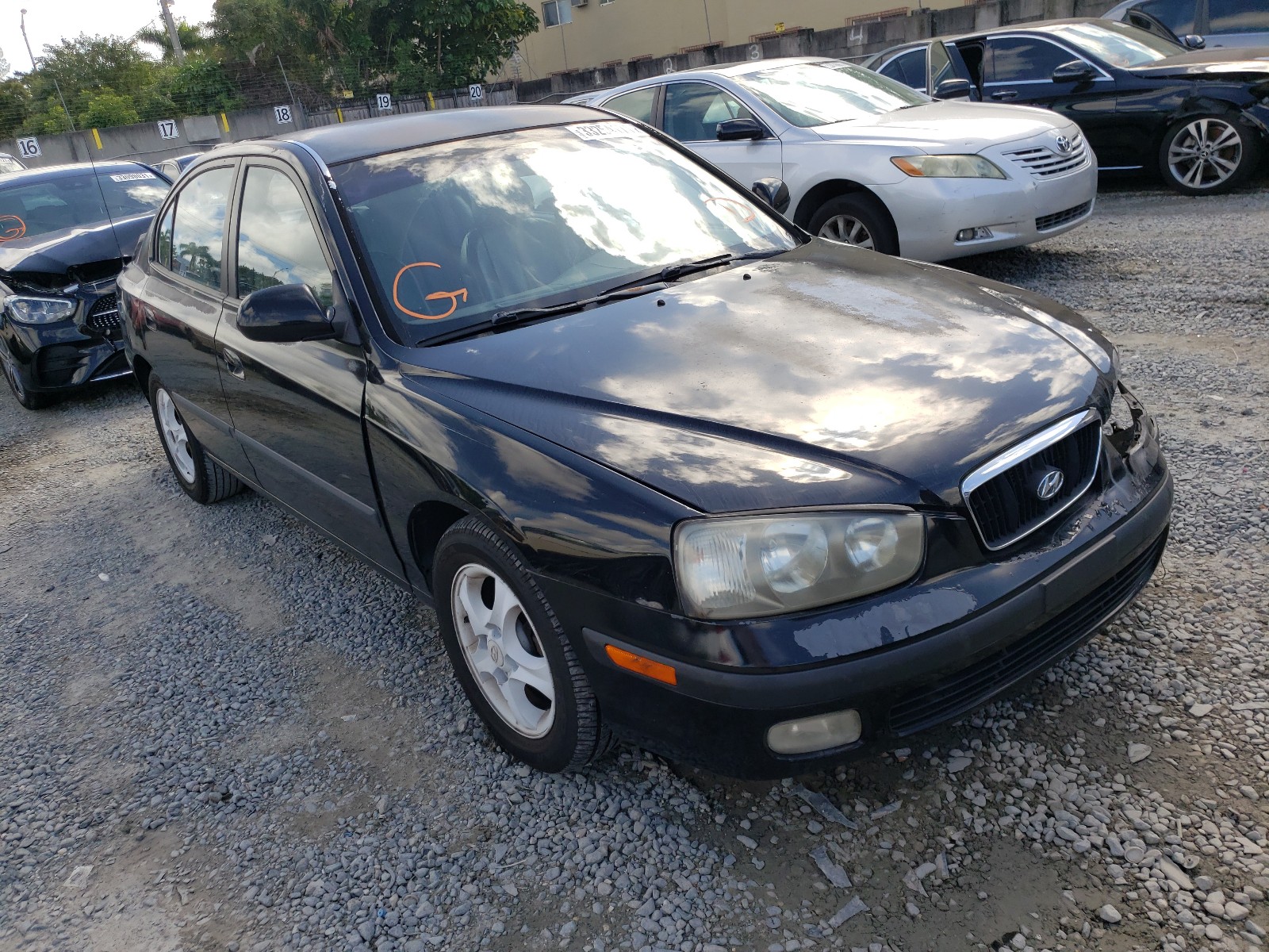 HYUNDAI ELANTRA GL 2003 kmhdn45d53u679133