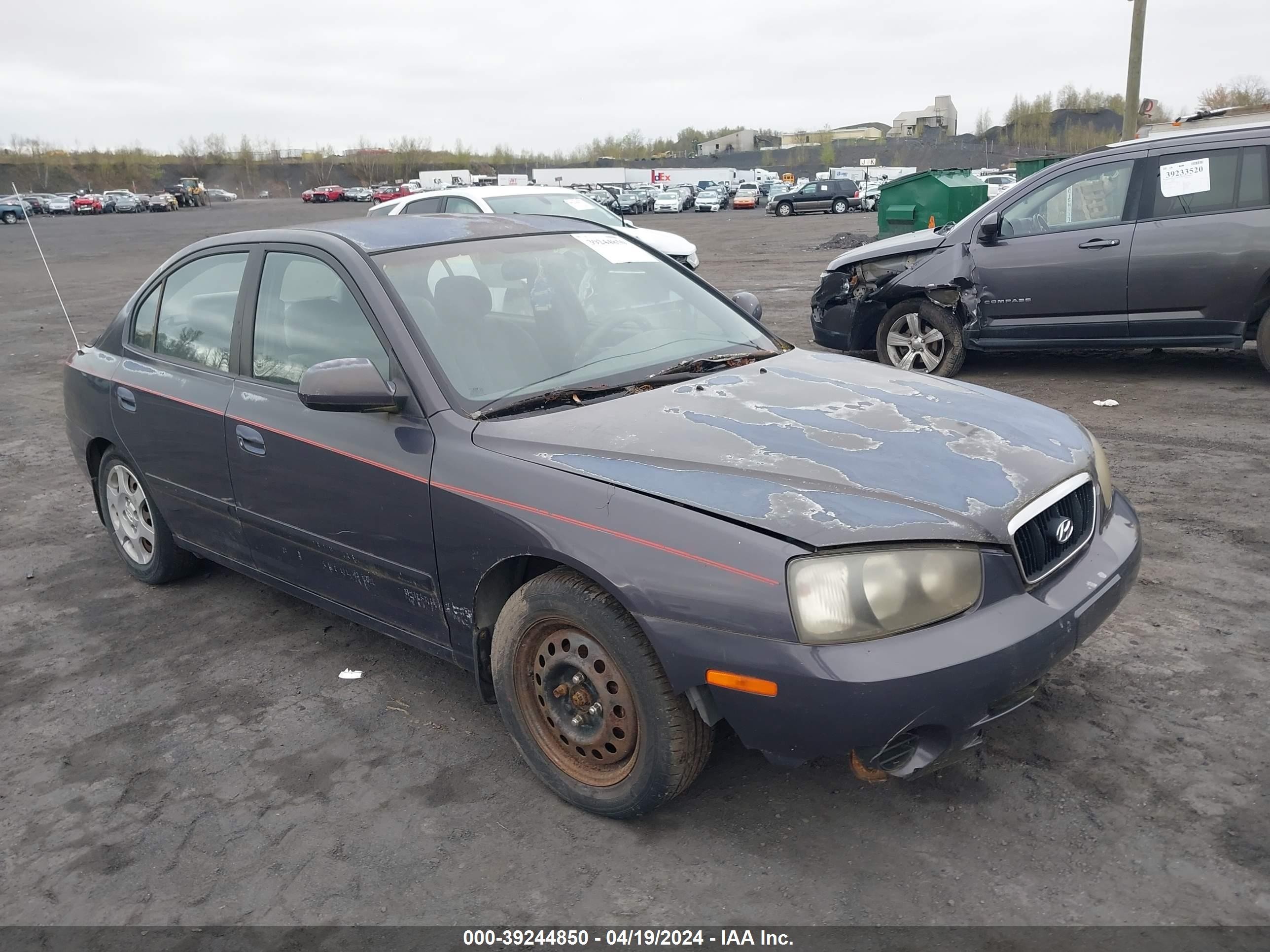 HYUNDAI ELANTRA 2001 kmhdn45d61u074888