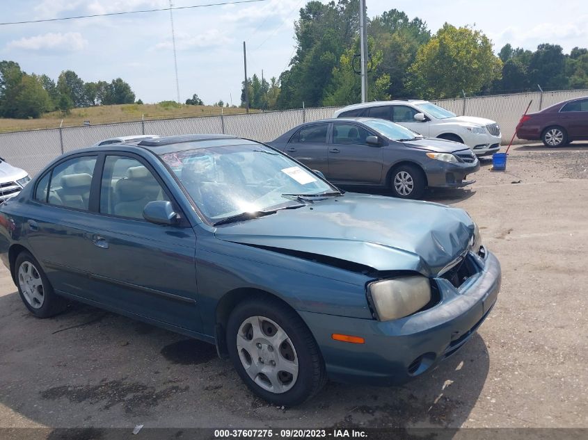 HYUNDAI ELANTRA 2003 kmhdn45d63u516409