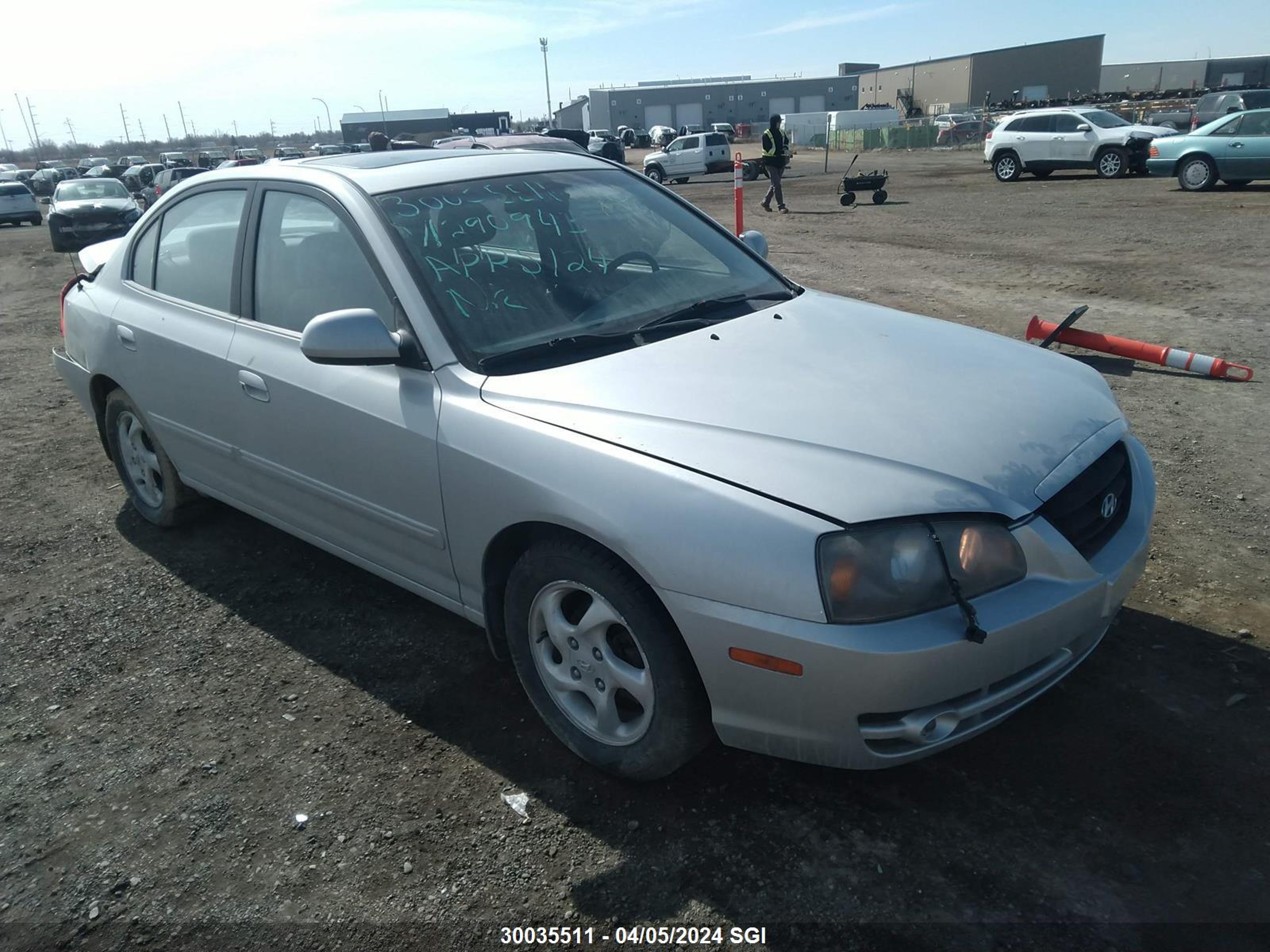 HYUNDAI ELANTRA 2006 kmhdn45d66u290943