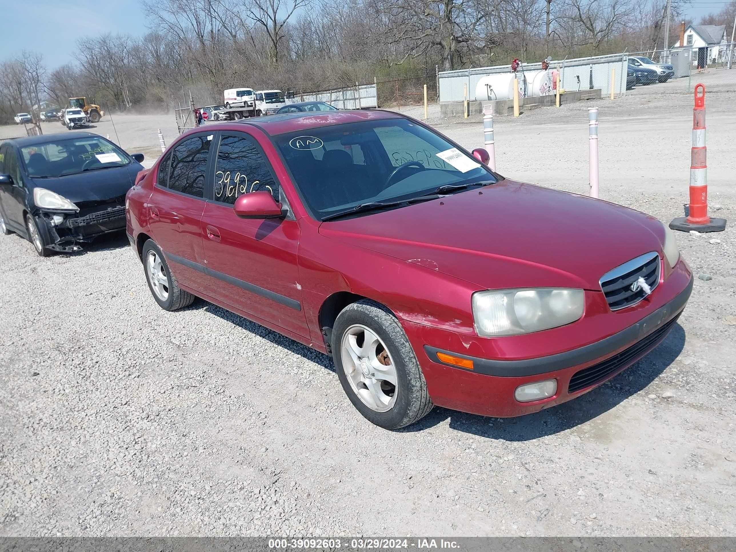 HYUNDAI ELANTRA 2003 kmhdn45d73u573895