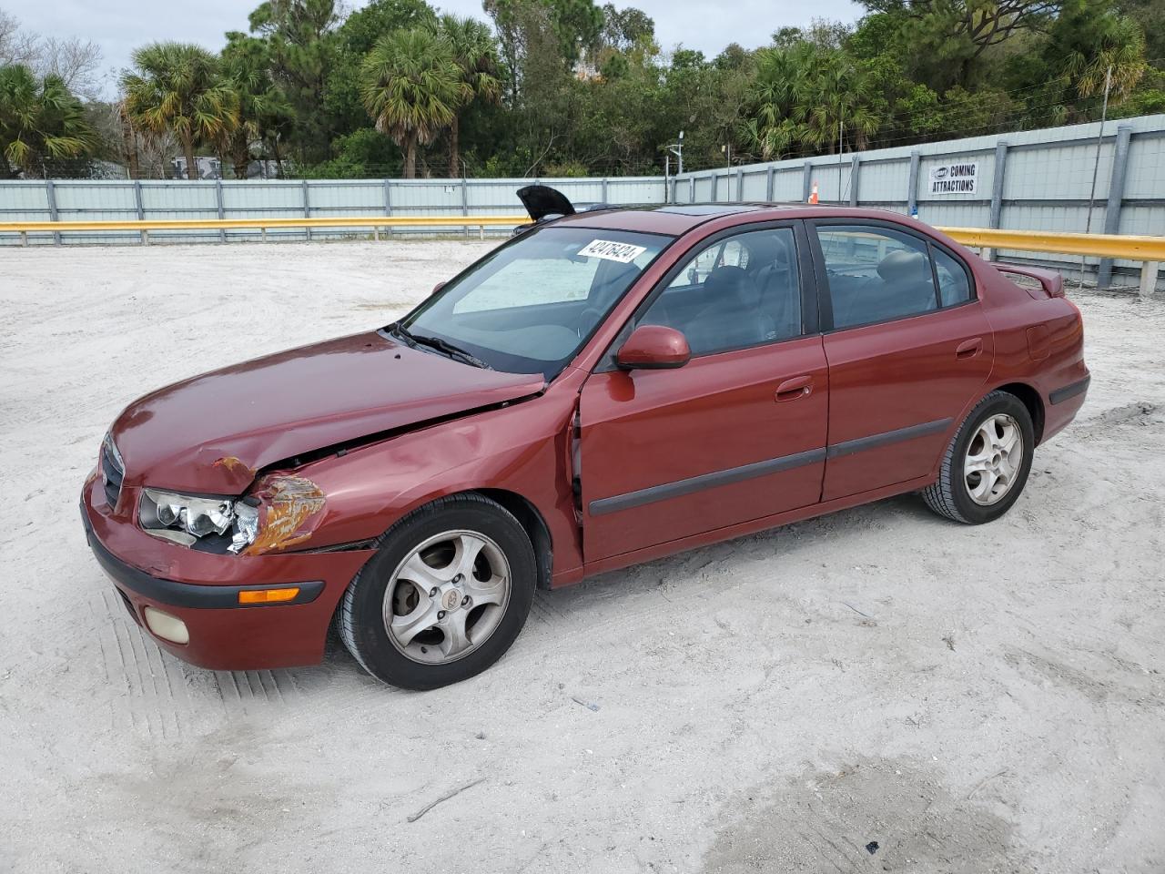 HYUNDAI ELANTRA 2003 kmhdn45d73u645310