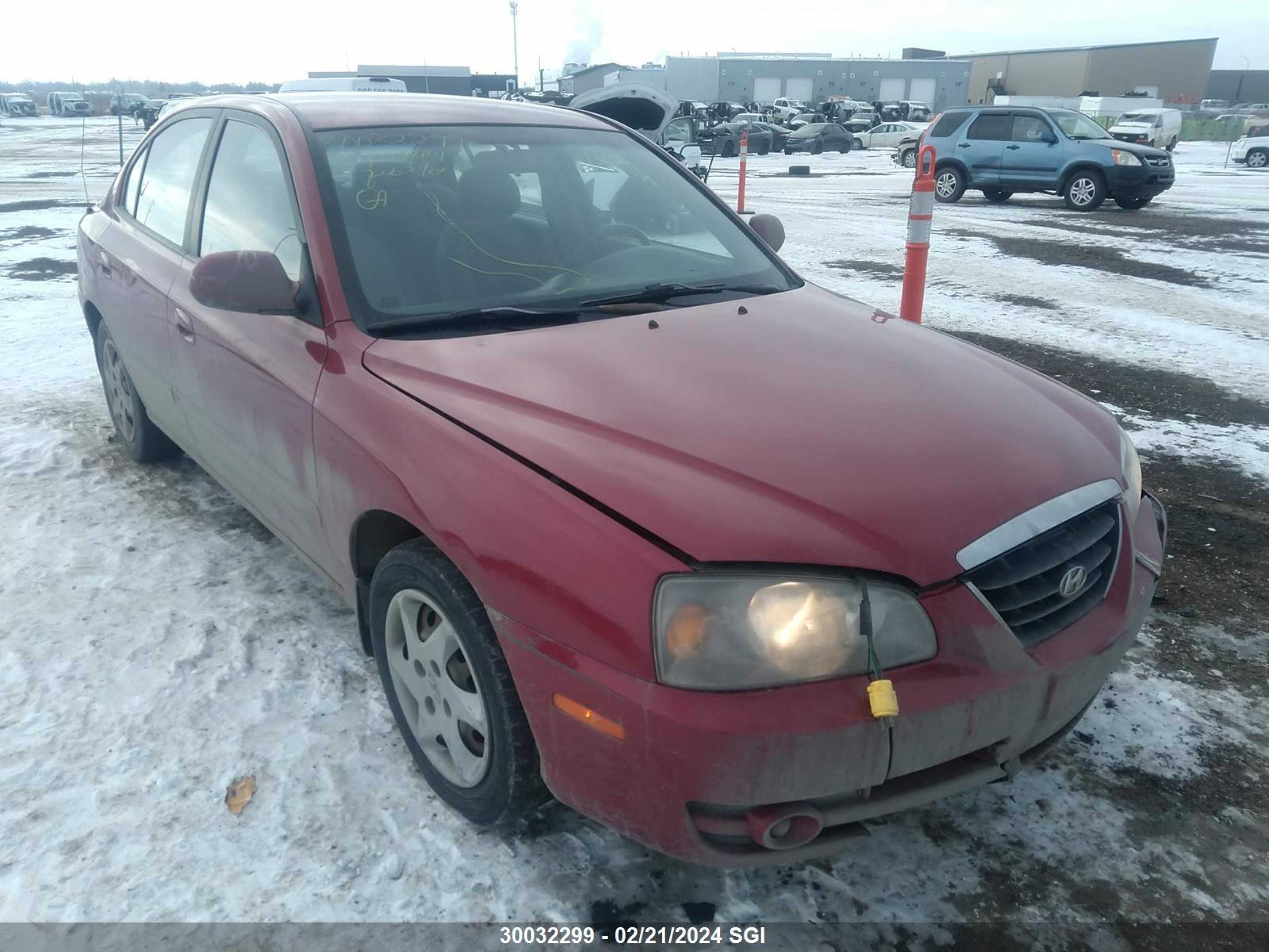 HYUNDAI ELANTRA 2006 kmhdn45d86u278101