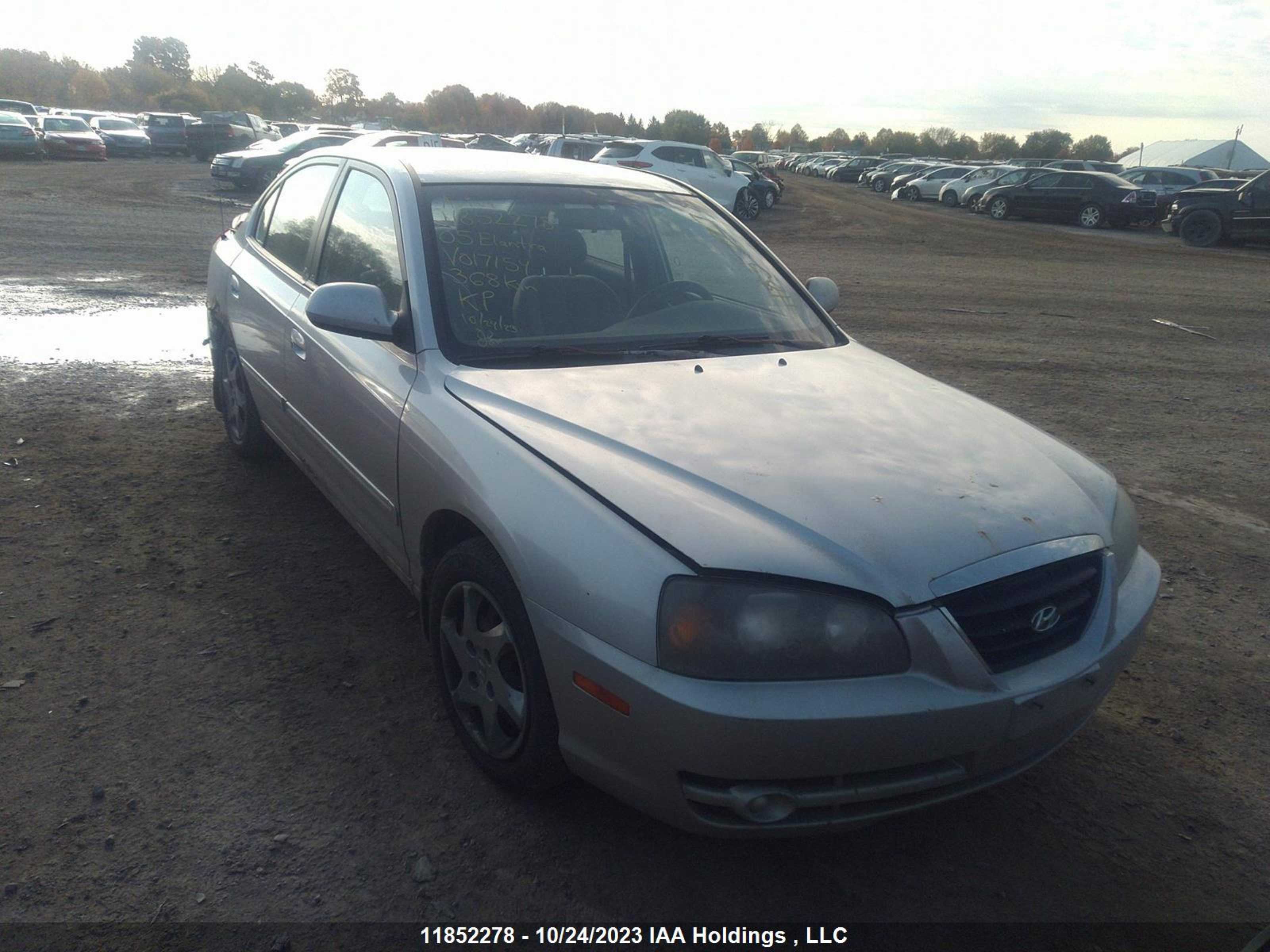 HYUNDAI ELANTRA 2005 kmhdn45d95u017154