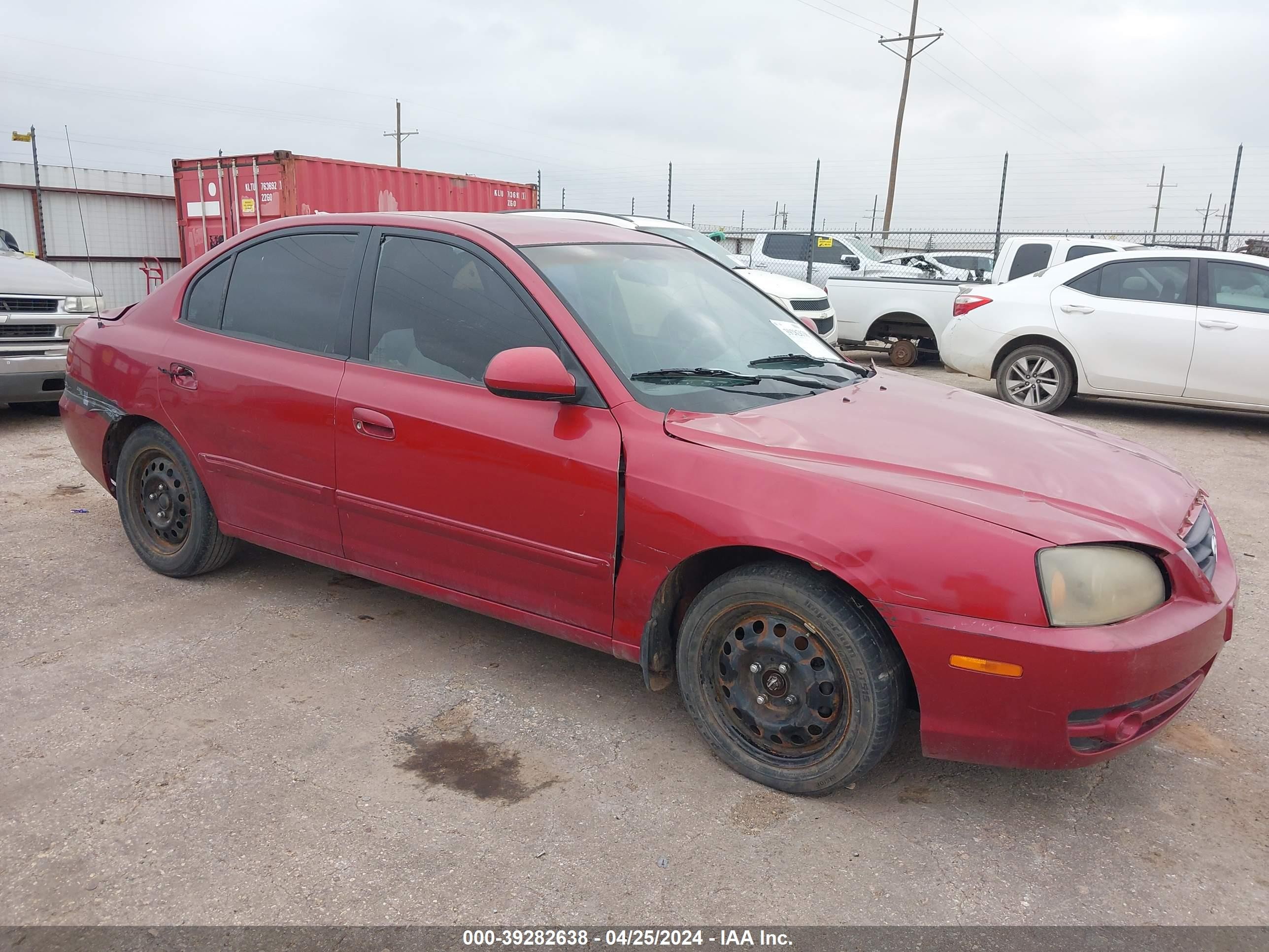 HYUNDAI ELANTRA 2004 kmhdn46d04u914098