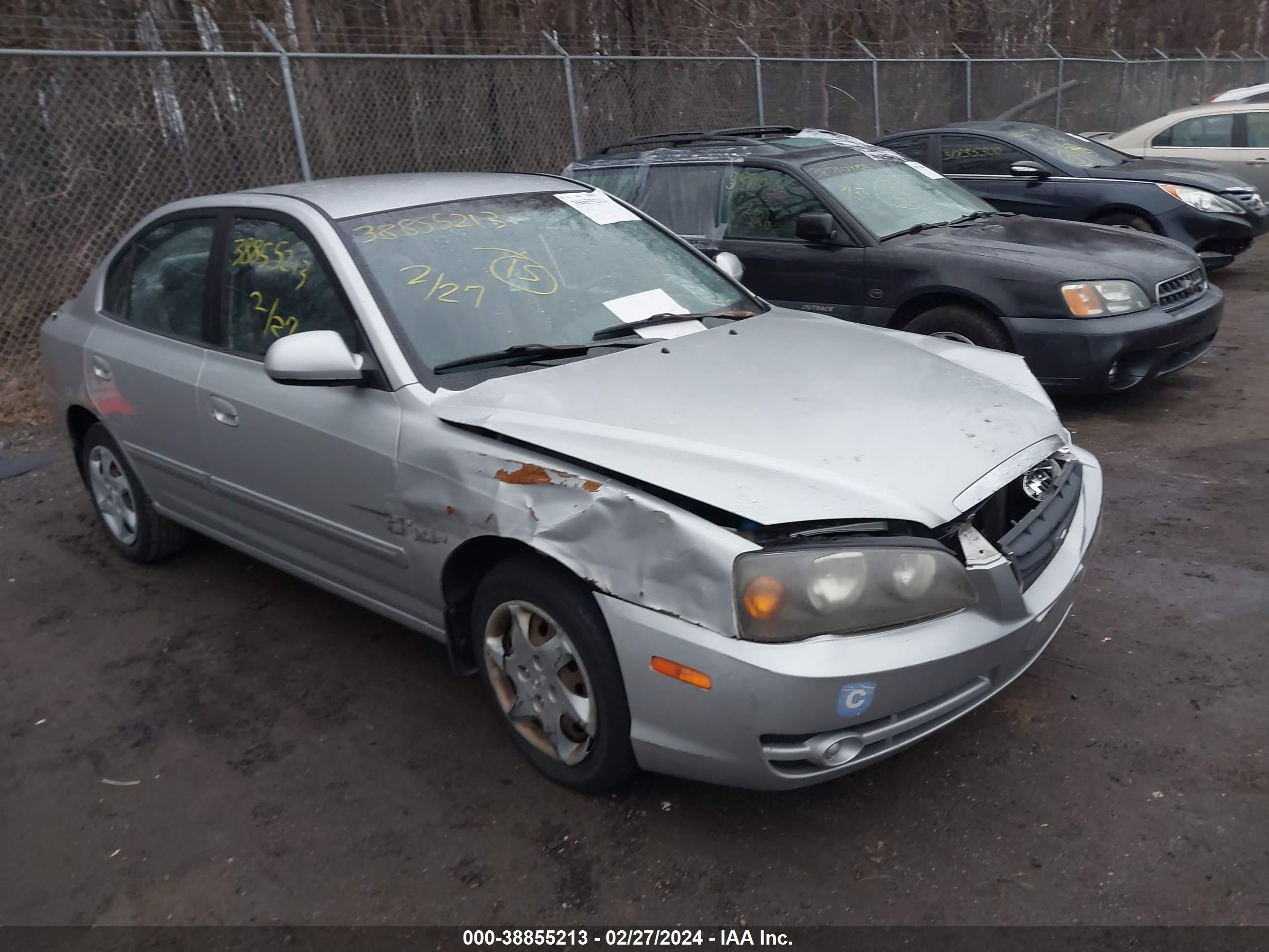 HYUNDAI ELANTRA 2005 kmhdn46d15u038921