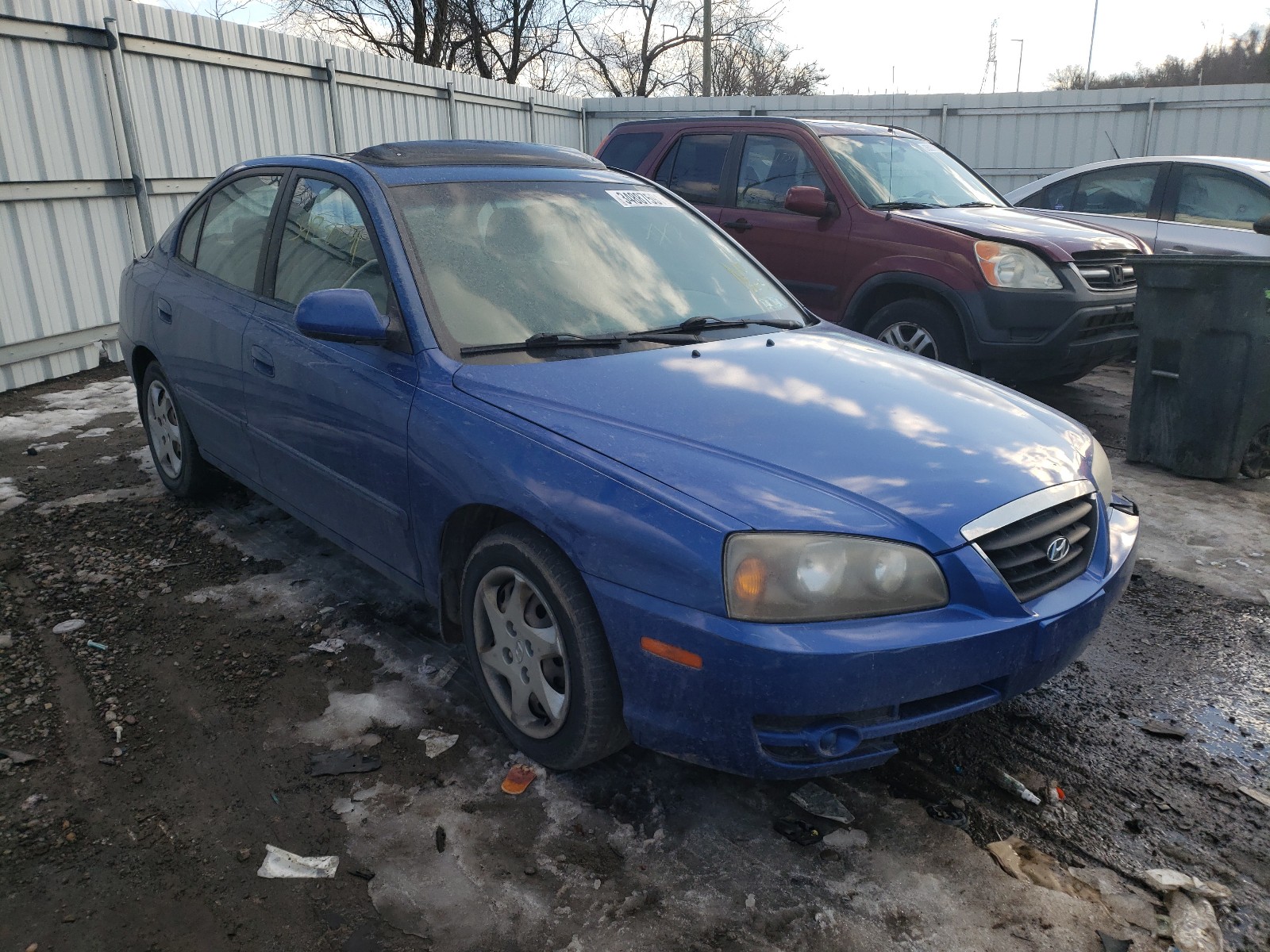 HYUNDAI ELANTRA GL 2005 kmhdn46d25u084077