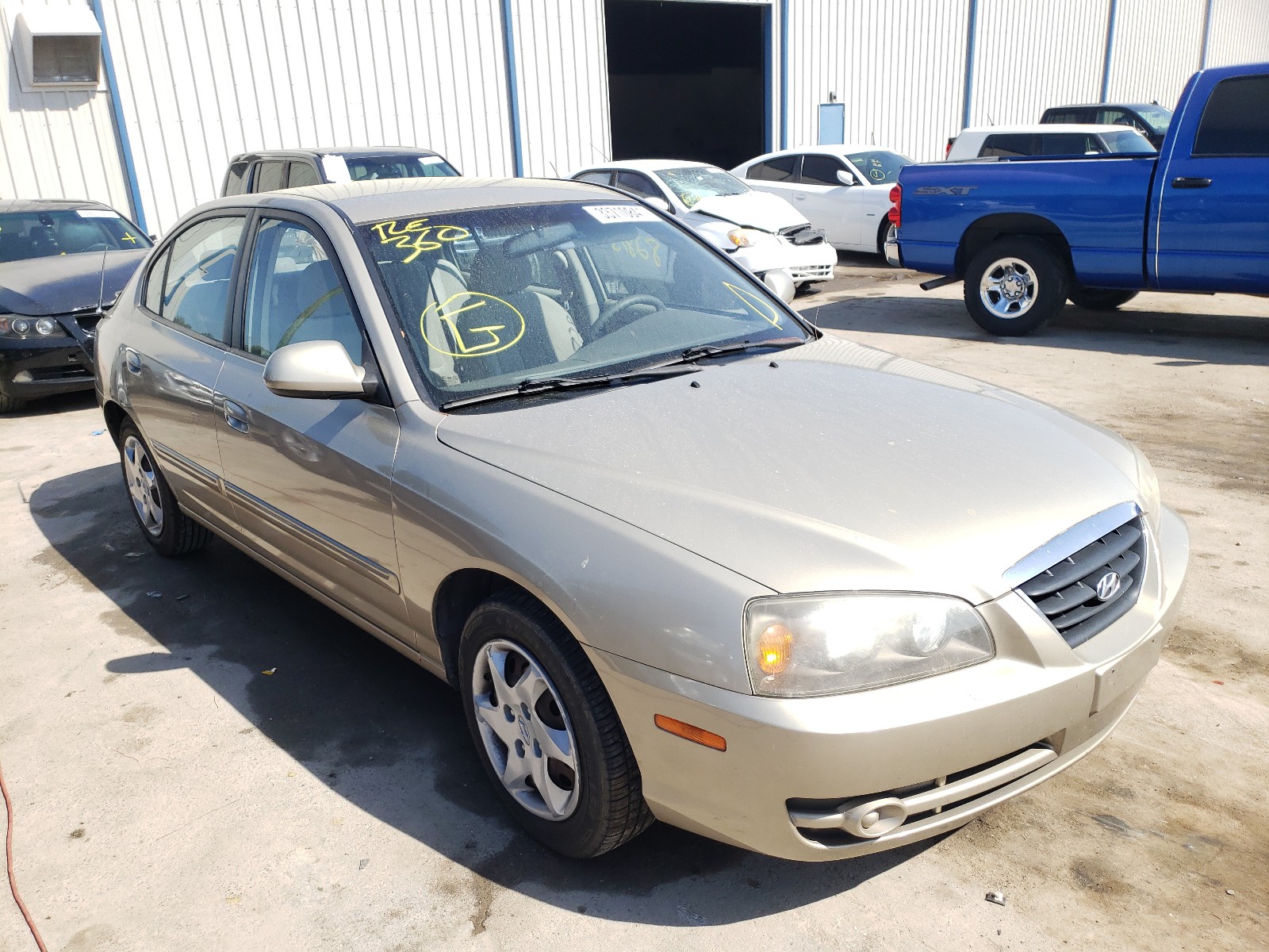 HYUNDAI ELANTRA 2005 kmhdn46d25u106322