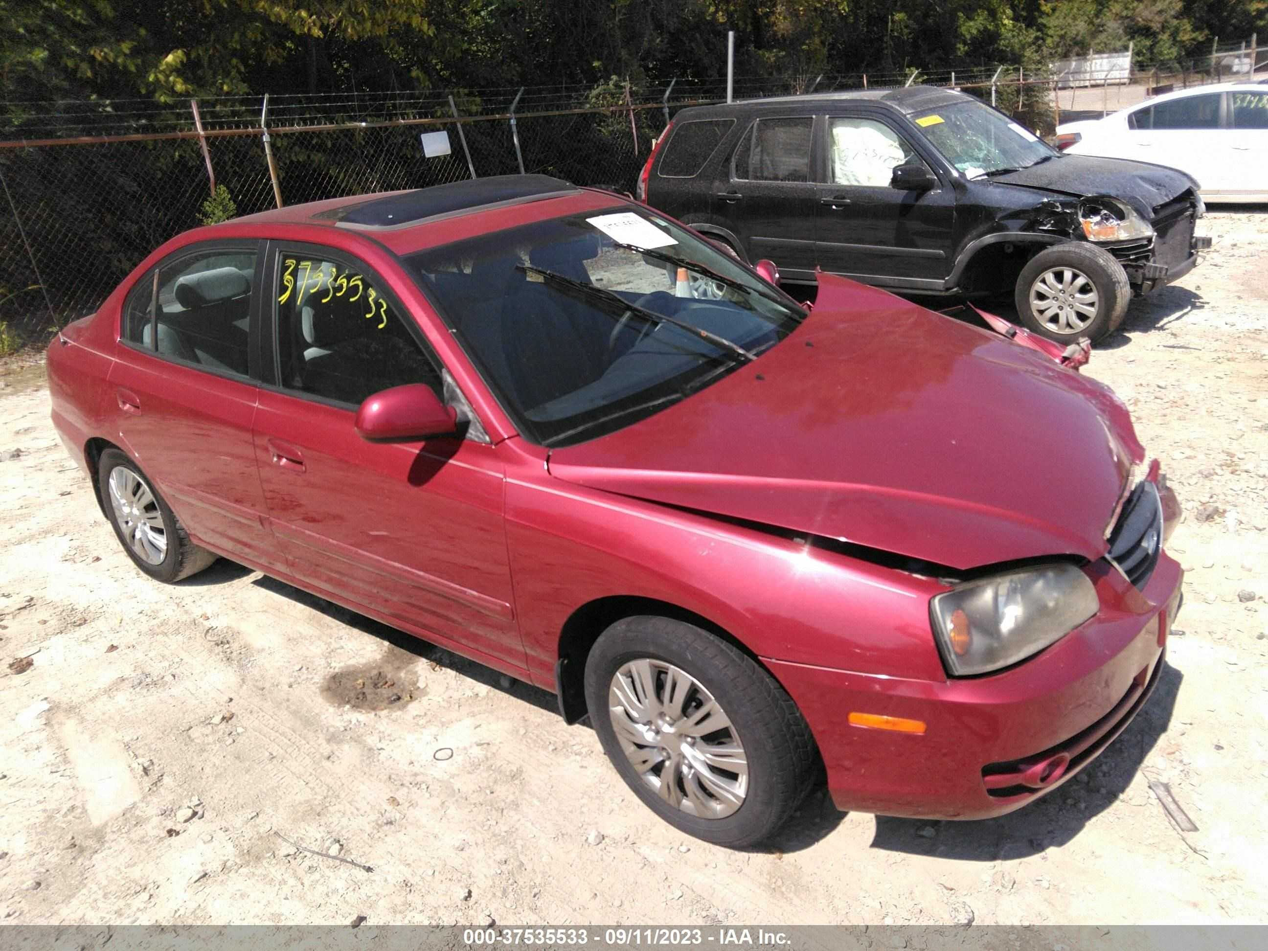 HYUNDAI ELANTRA 2005 kmhdn46d25u118941