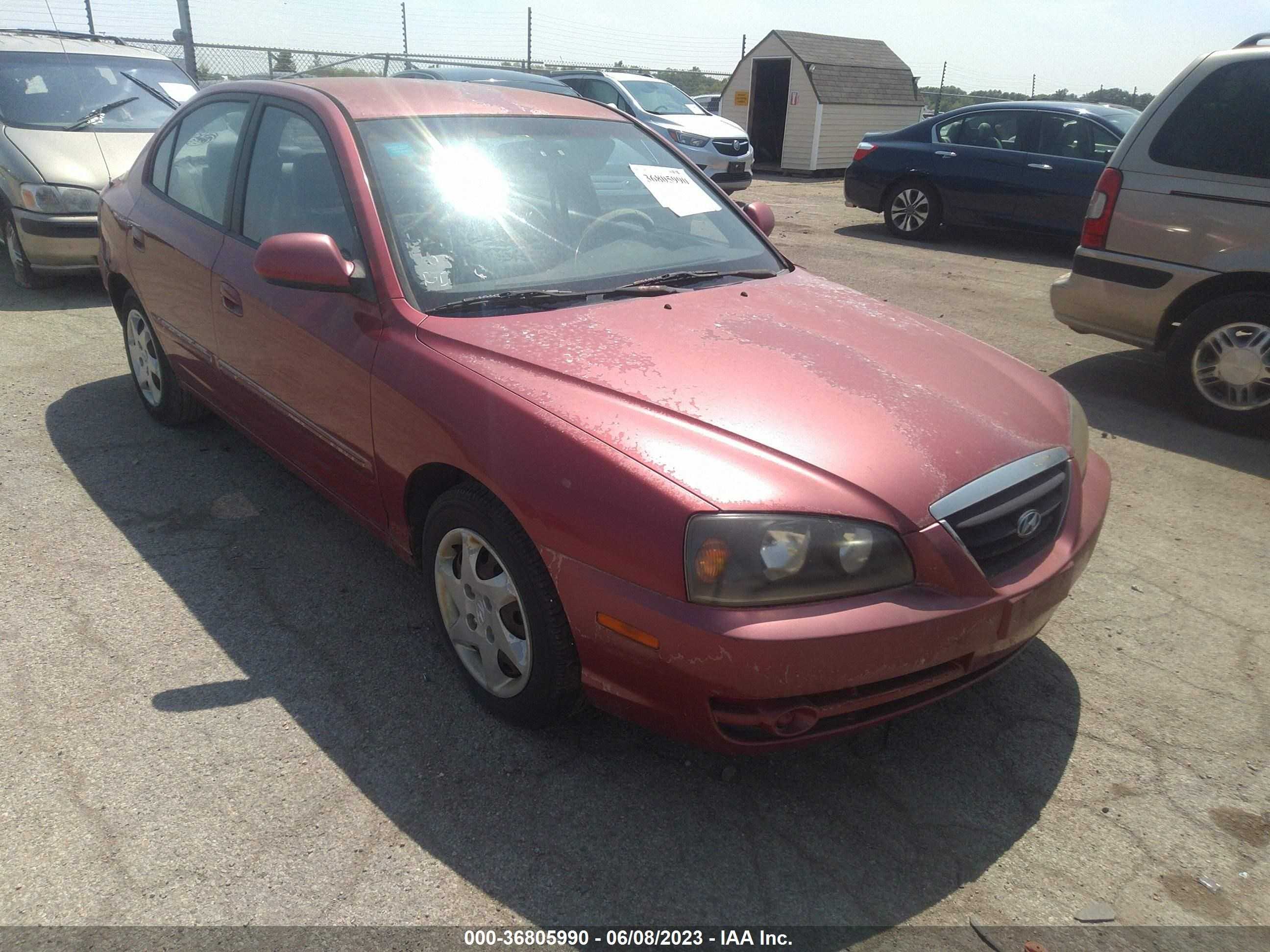 HYUNDAI ELANTRA 2004 kmhdn46d34u754217