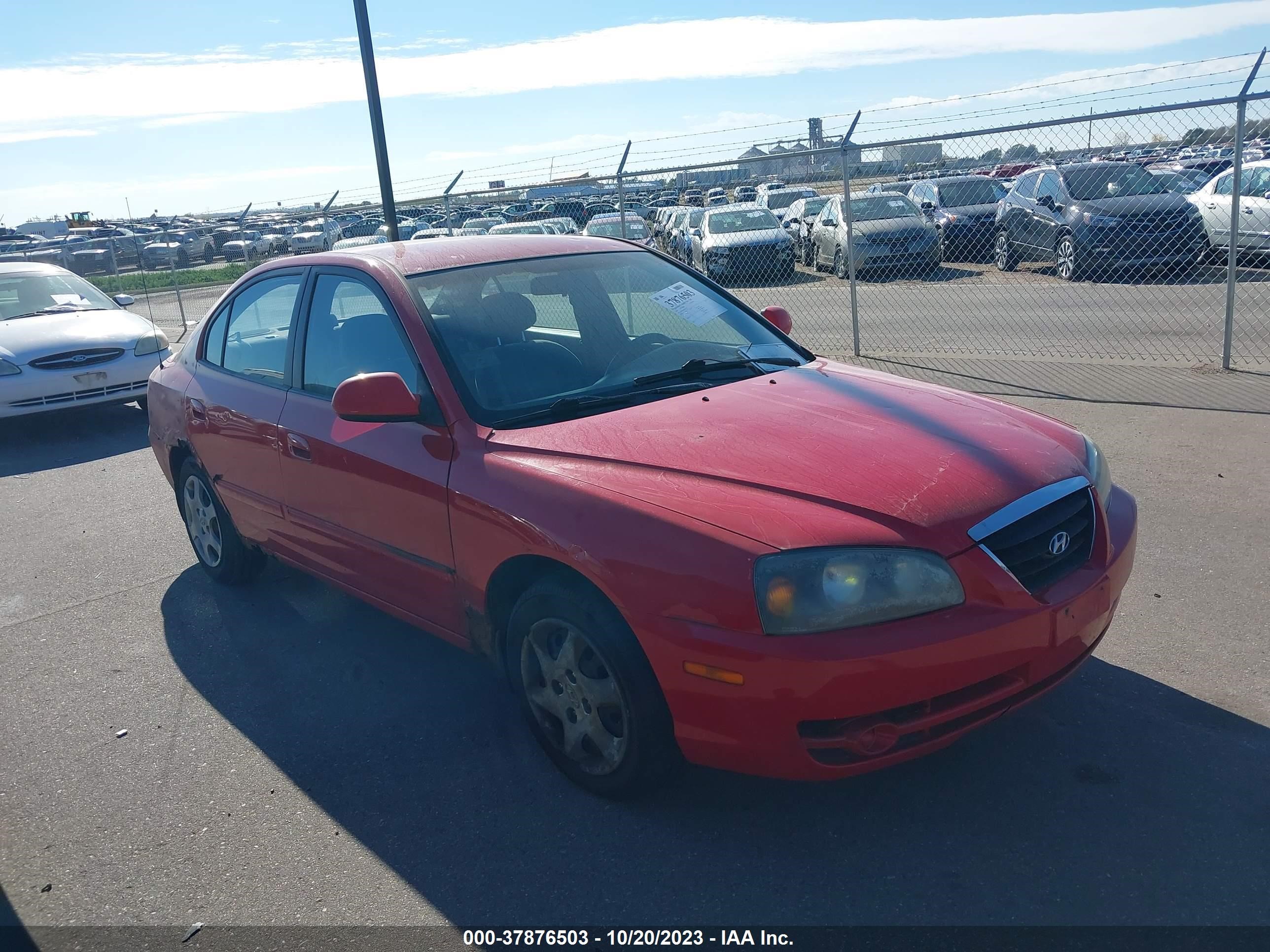 HYUNDAI ELANTRA 2004 kmhdn46d44u835727