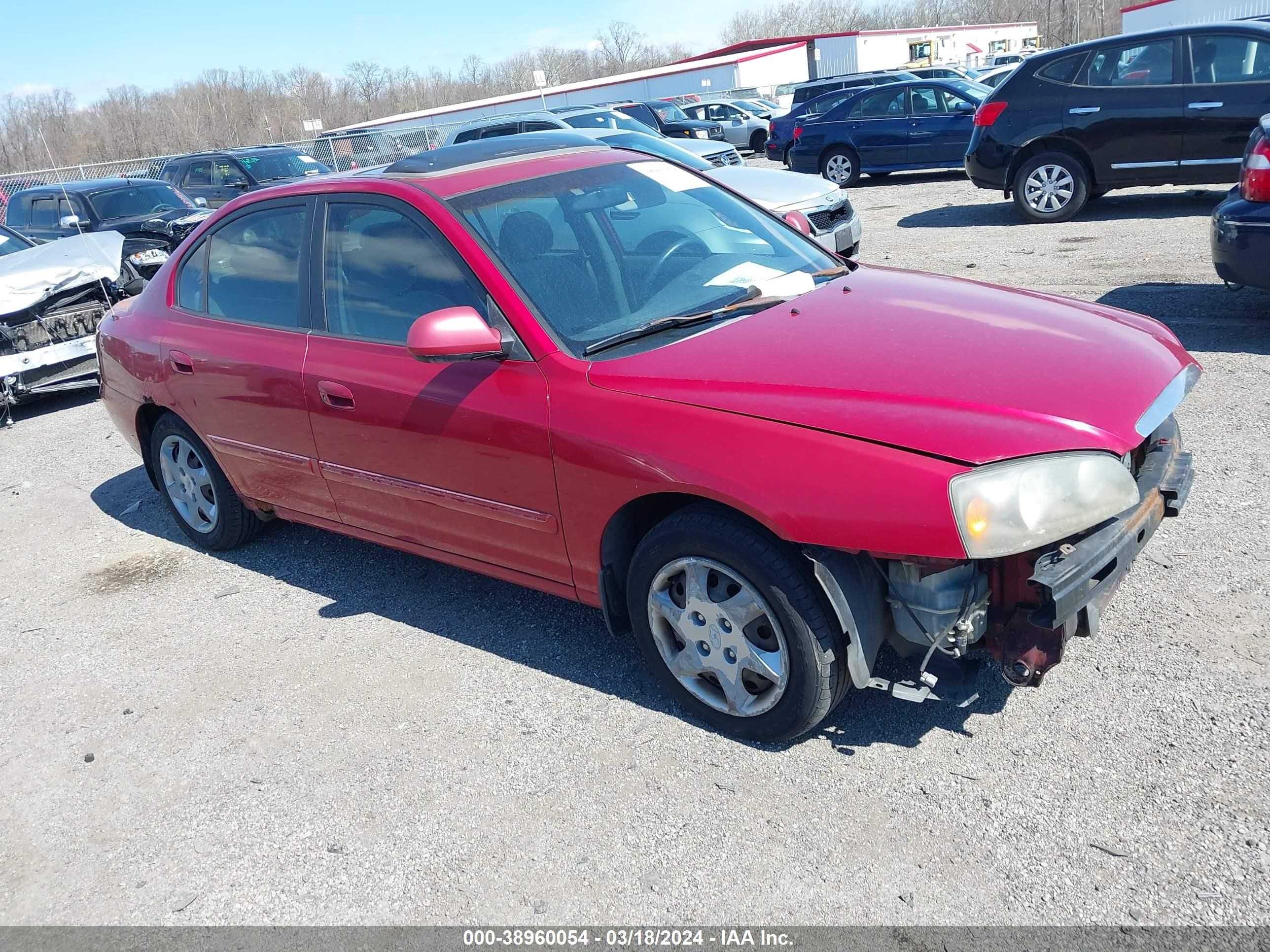 HYUNDAI ELANTRA 2005 kmhdn46d45u015858