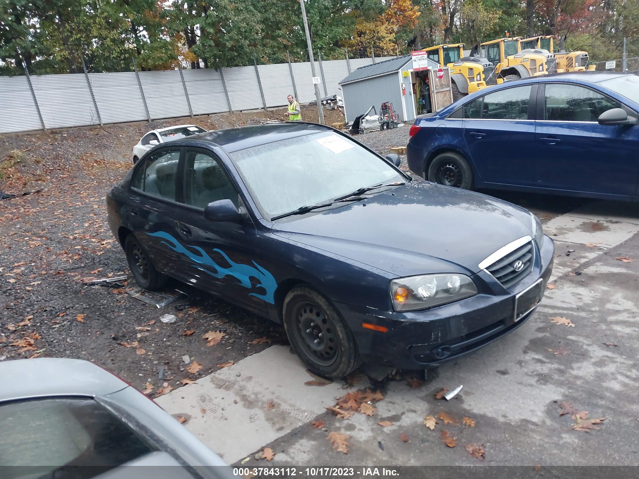 HYUNDAI ELANTRA 2005 kmhdn46d45u973852