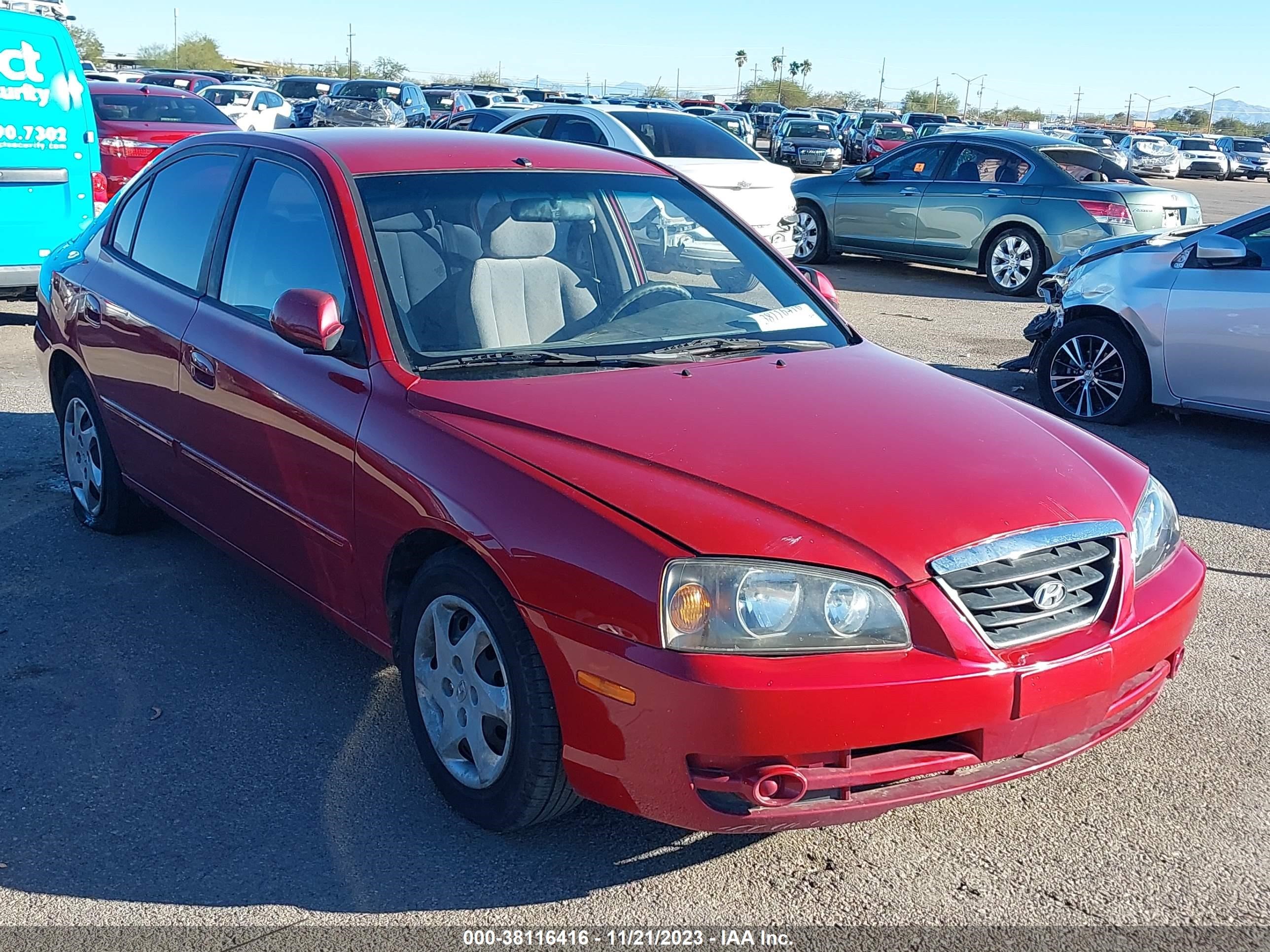 HYUNDAI ELANTRA 2006 kmhdn46d46u237561