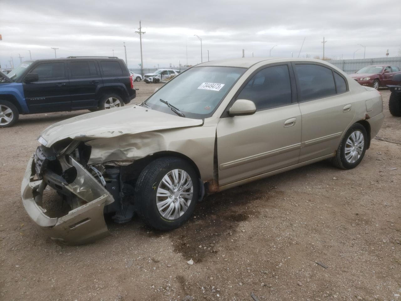 HYUNDAI ELANTRA 2005 kmhdn46d55u937703