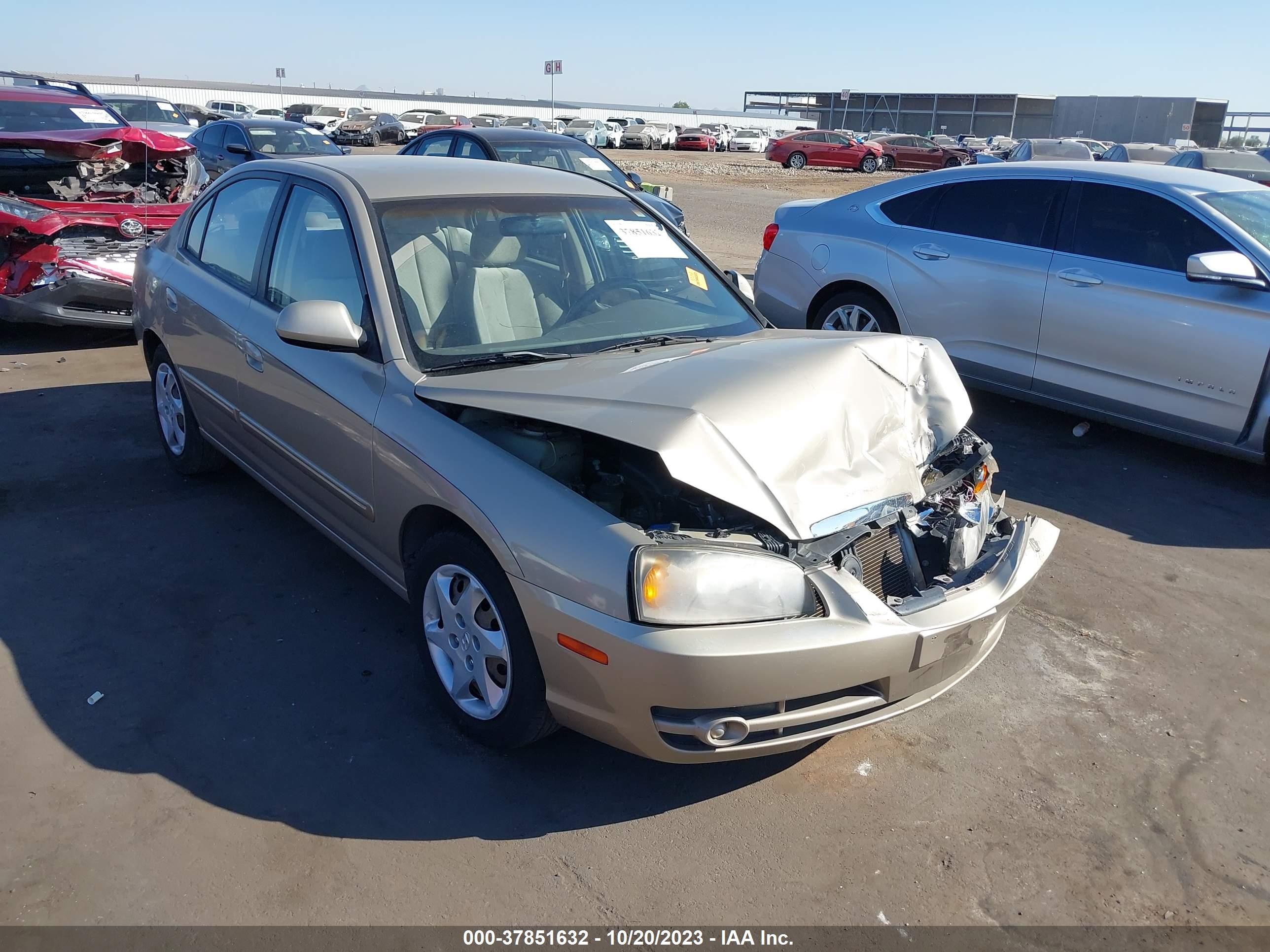 HYUNDAI ELANTRA 2006 kmhdn46d66u375649