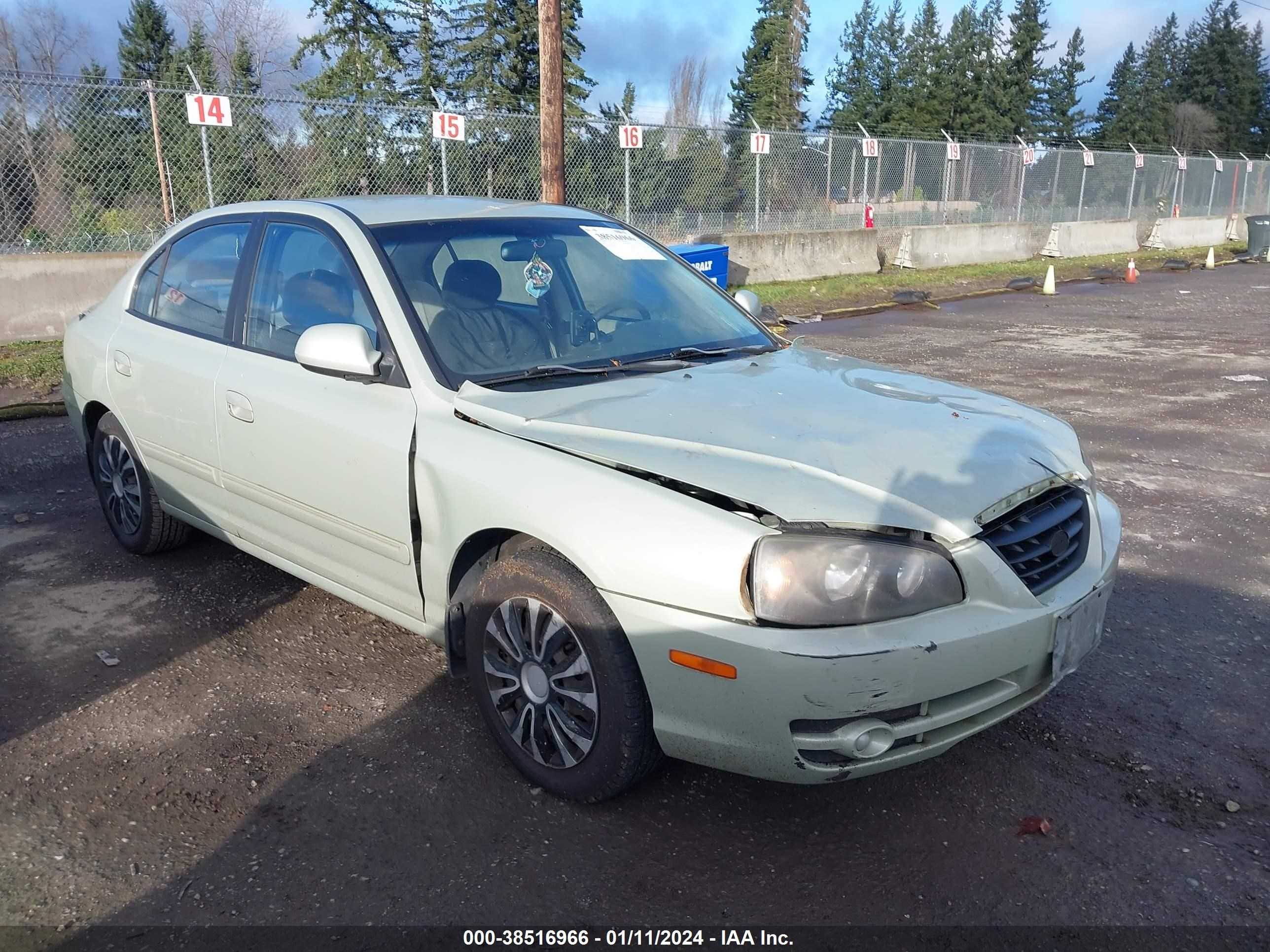 HYUNDAI ELANTRA 2004 kmhdn46d74u723424