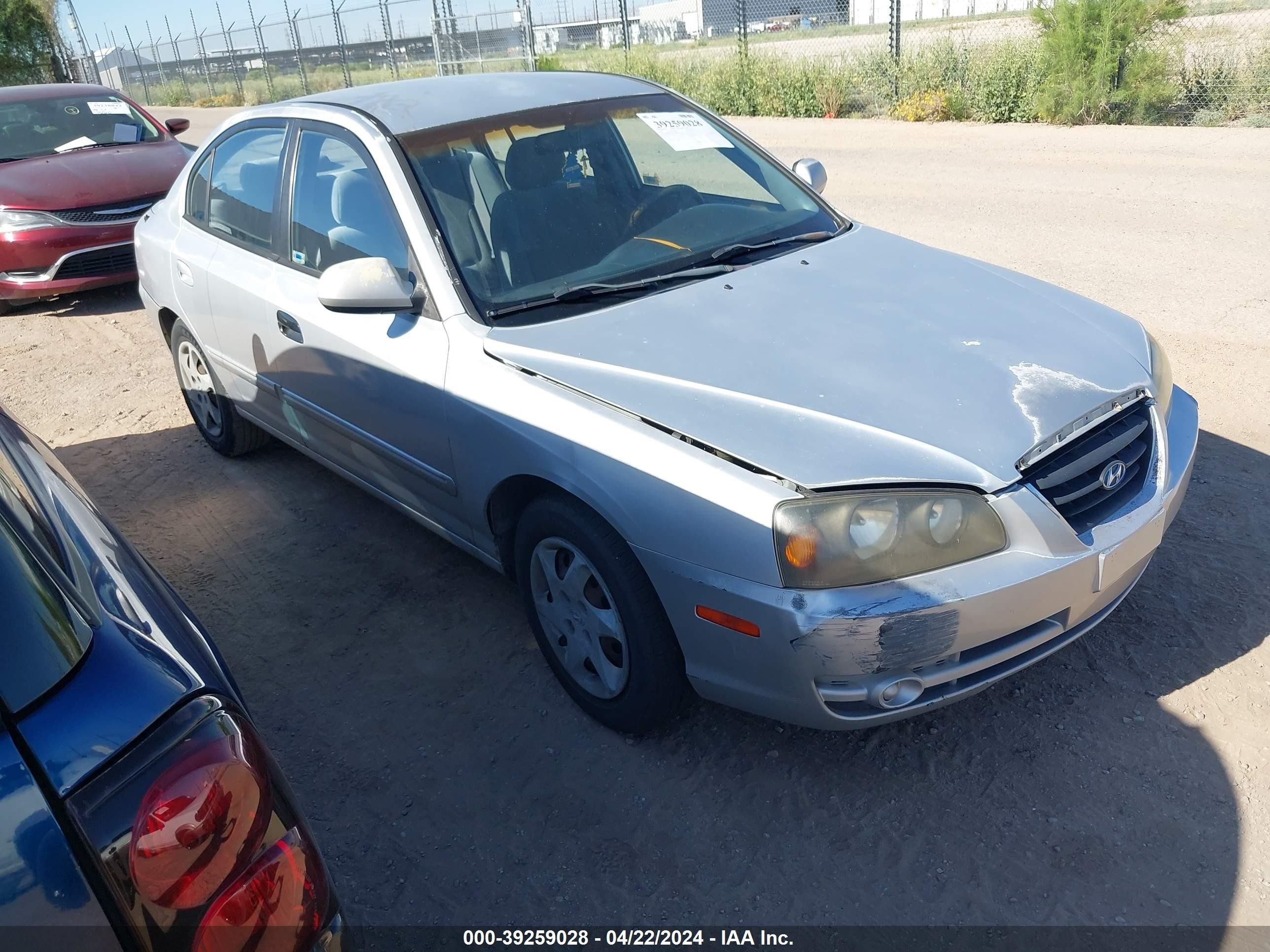 HYUNDAI ELANTRA 2004 kmhdn46d74u880872