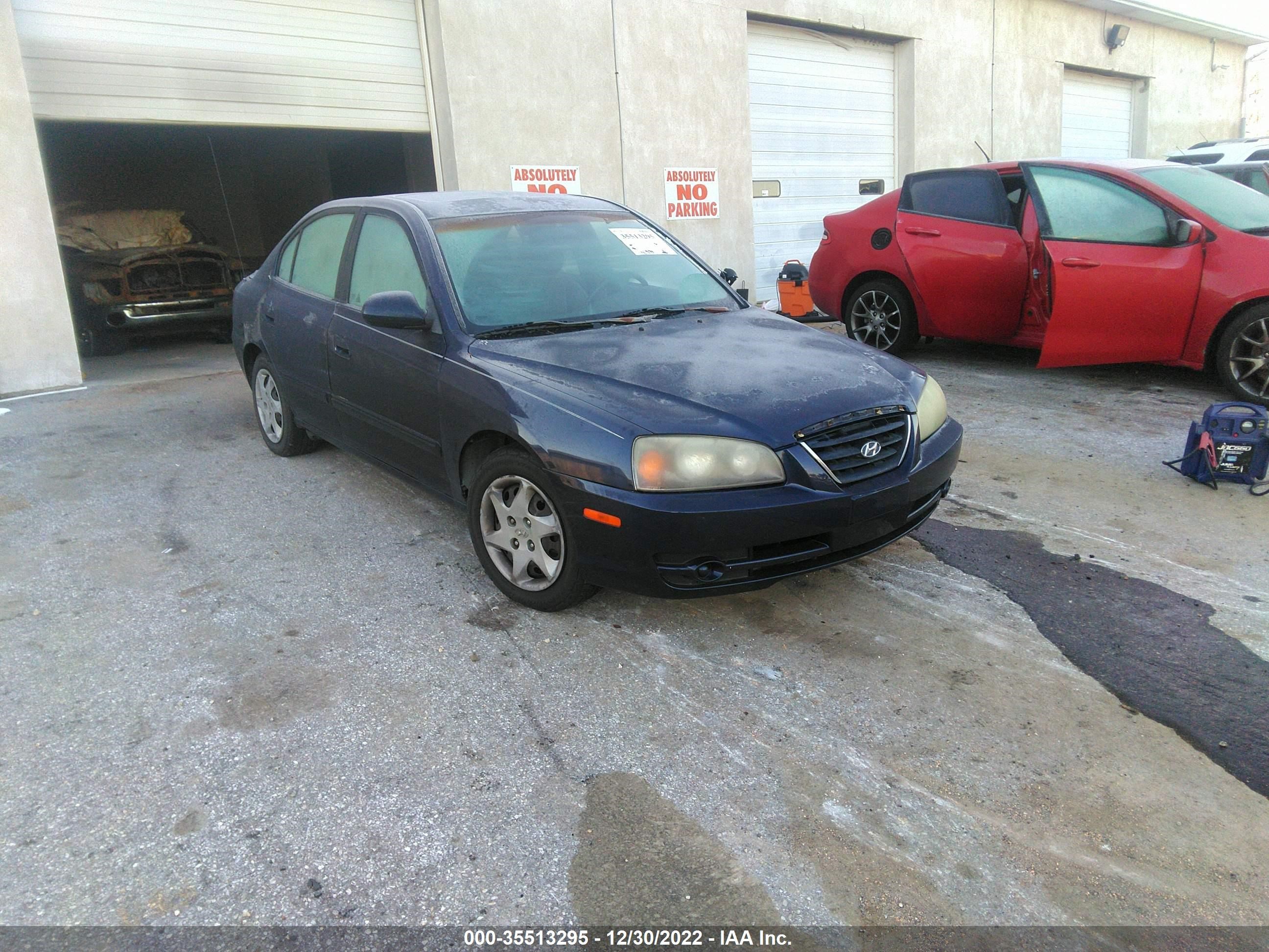 HYUNDAI ELANTRA 2004 kmhdn46d74u923171