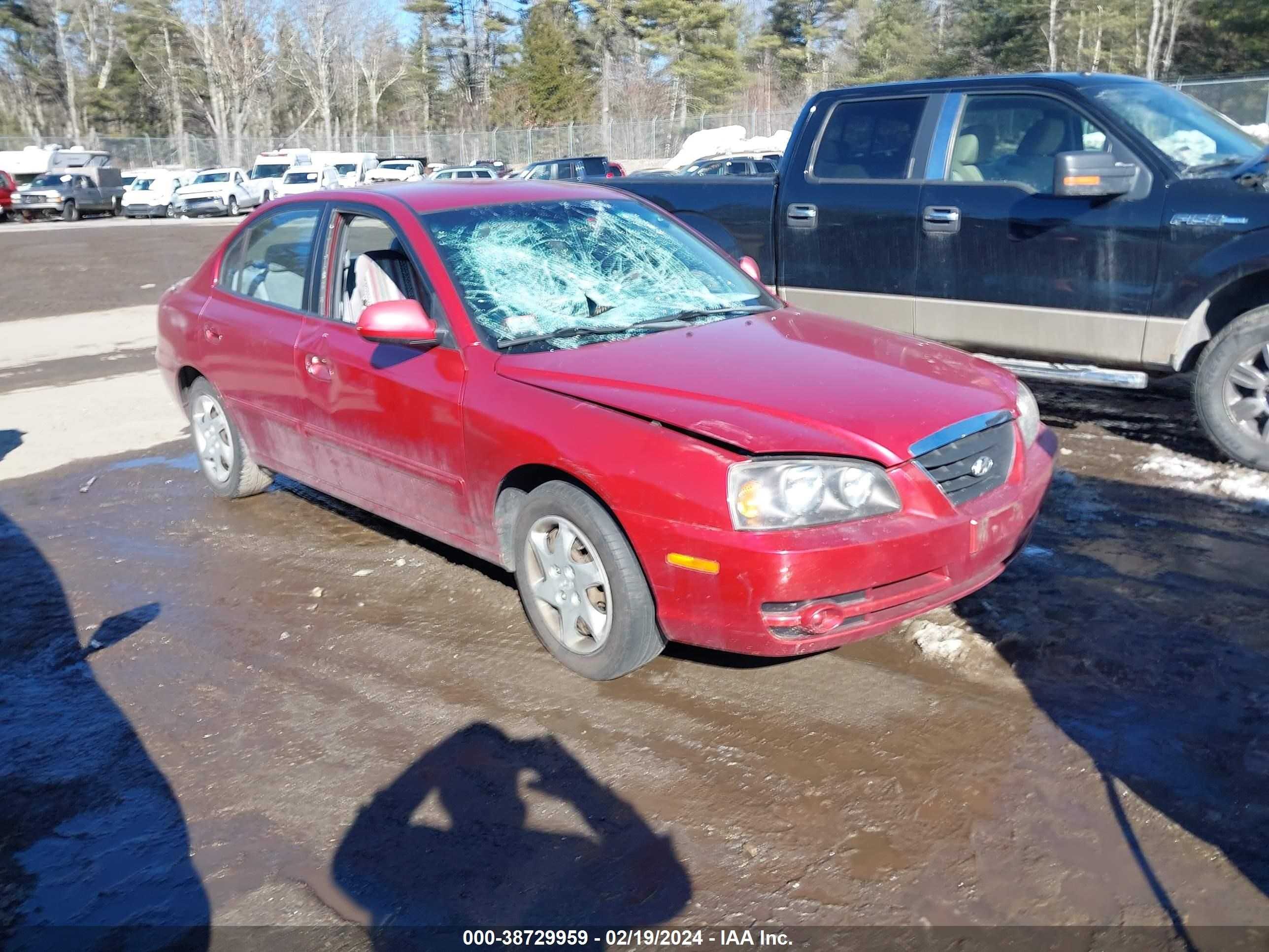 HYUNDAI ELANTRA 2004 kmhdn46d84u772471