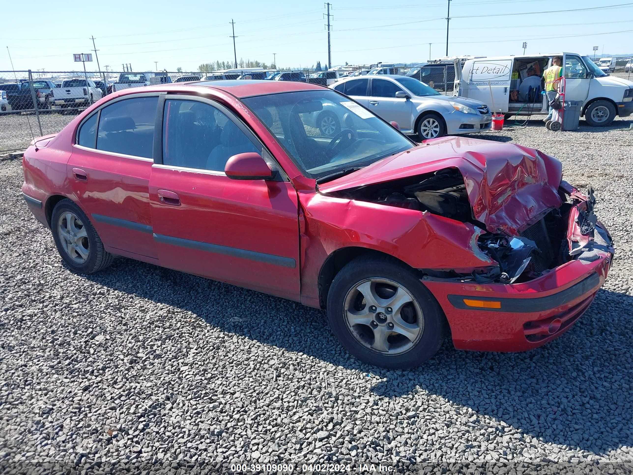 HYUNDAI ELANTRA 2004 kmhdn46d94u738359