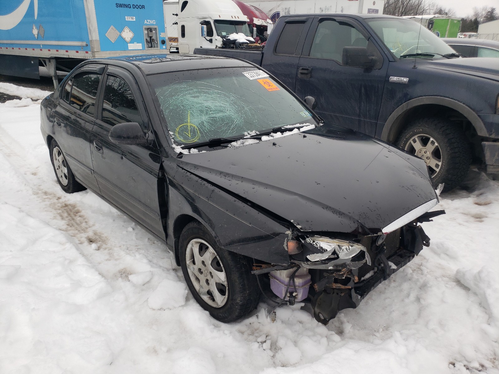 HYUNDAI ELANTRA 2005 kmhdn46d95u074744