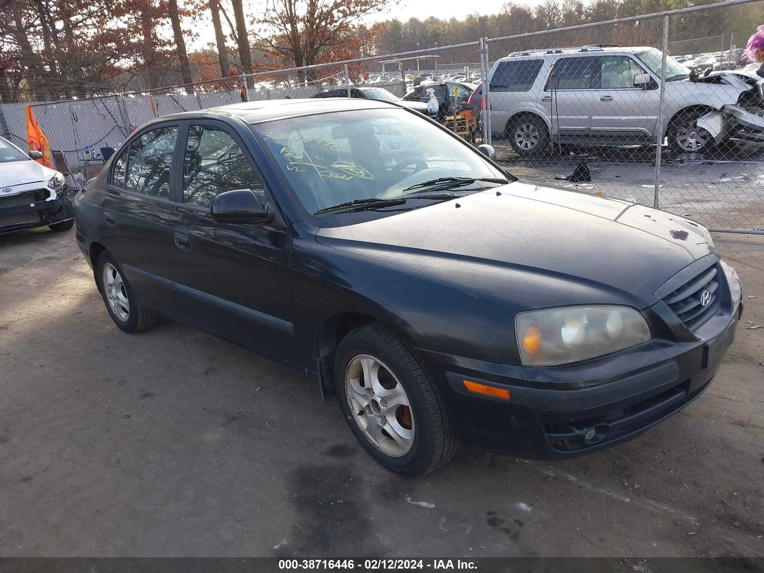 HYUNDAI ELANTRA 2005 kmhdn46d95u141763