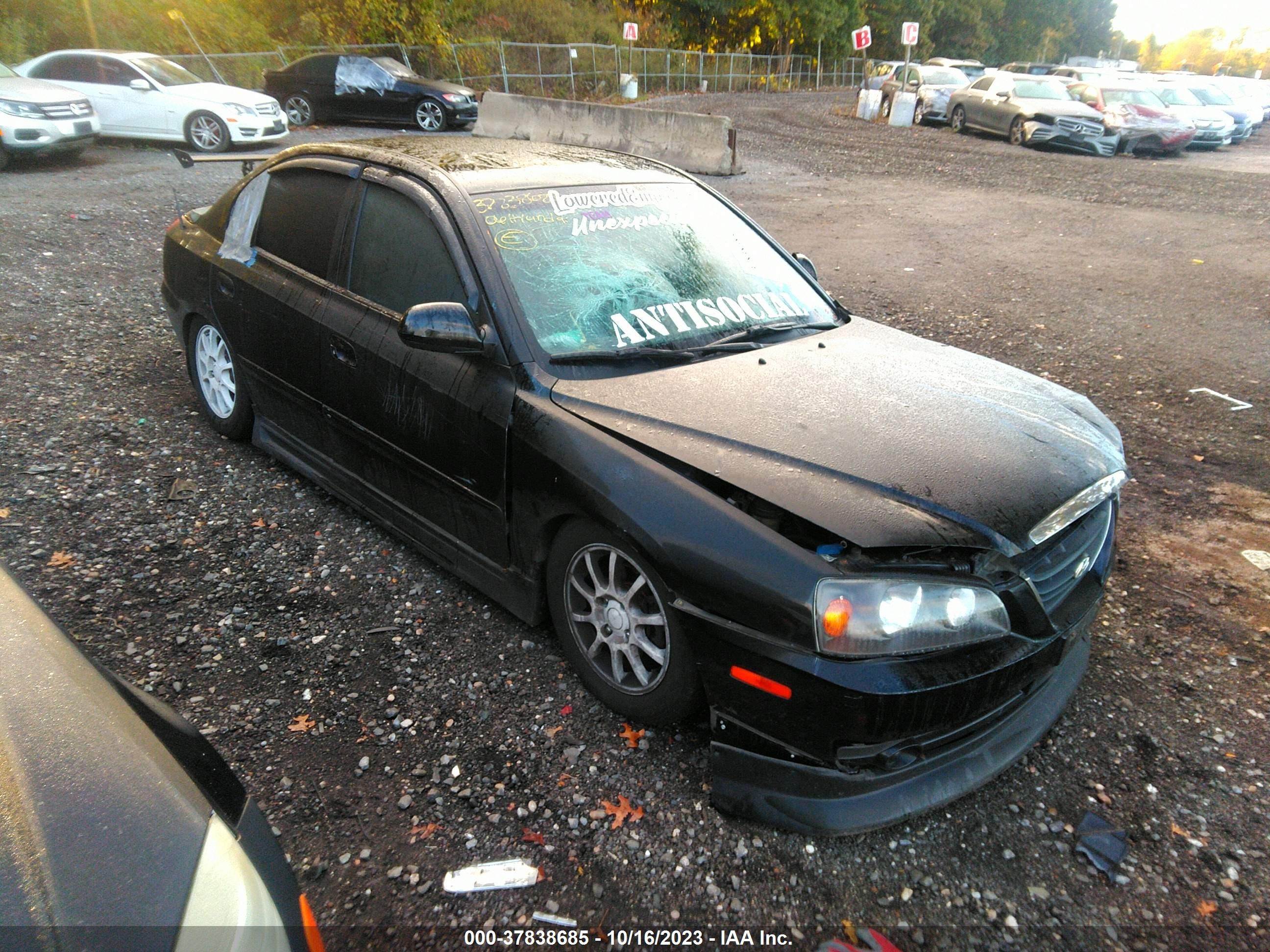 HYUNDAI ELANTRA 2006 kmhdn46d96u225535