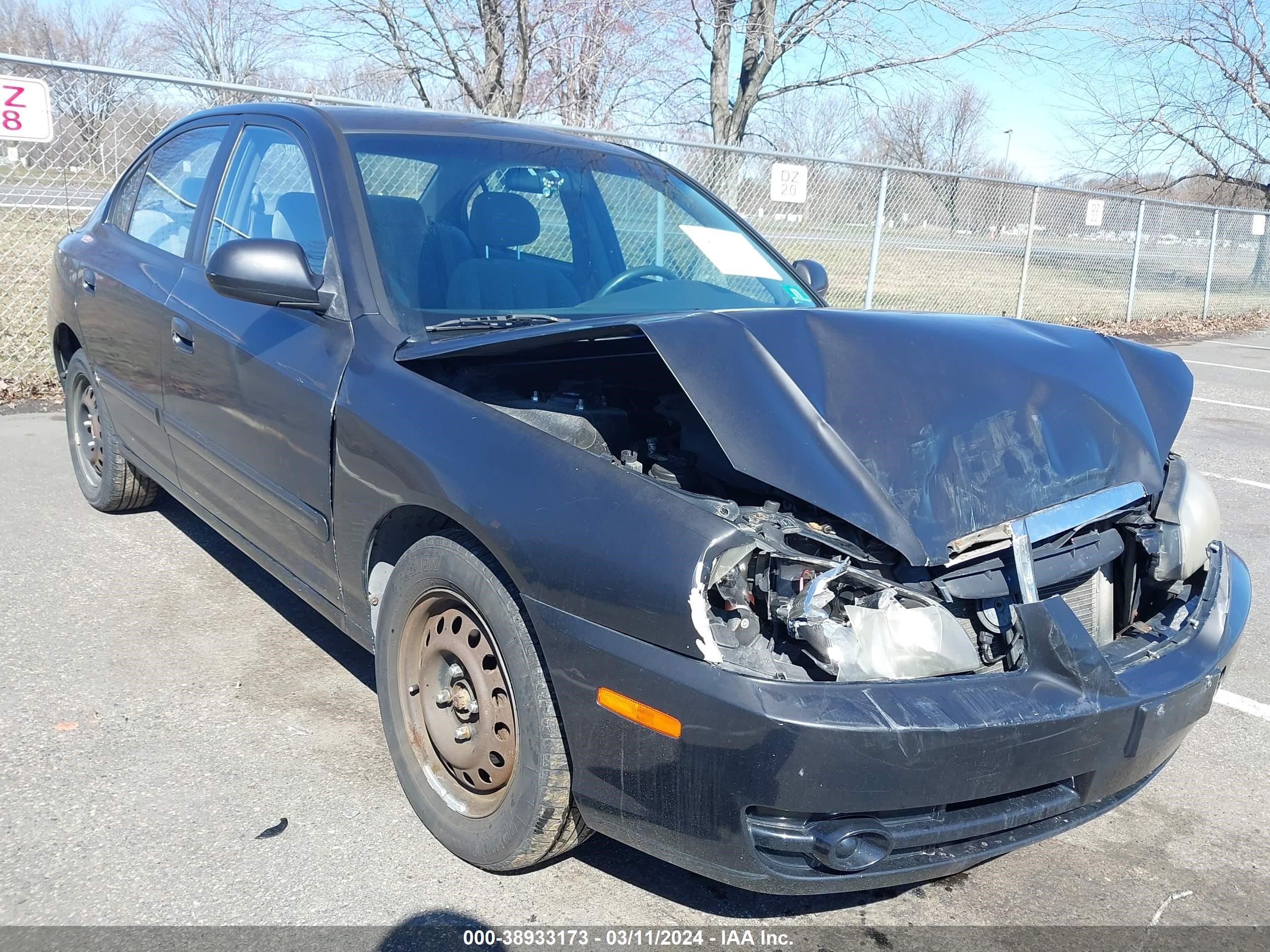 HYUNDAI ELANTRA 2004 kmhdn46dx4u917462