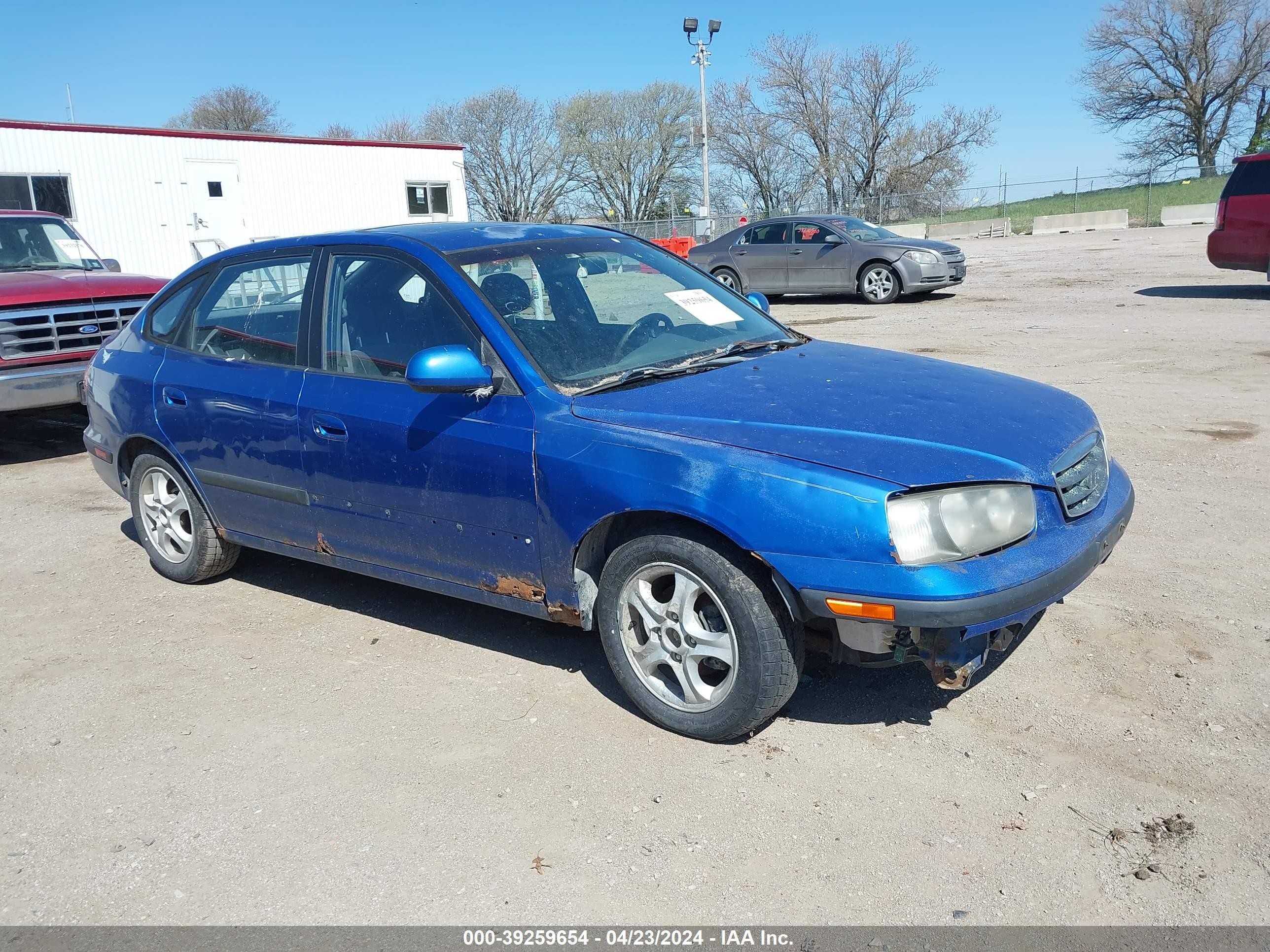 HYUNDAI ELANTRA 2003 kmhdn55d23u101559