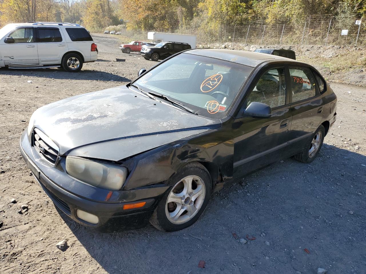 HYUNDAI ELANTRA 2003 kmhdn55d53u099855