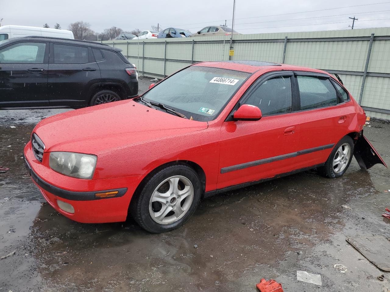 HYUNDAI ELANTRA 2003 kmhdn55d73u086640