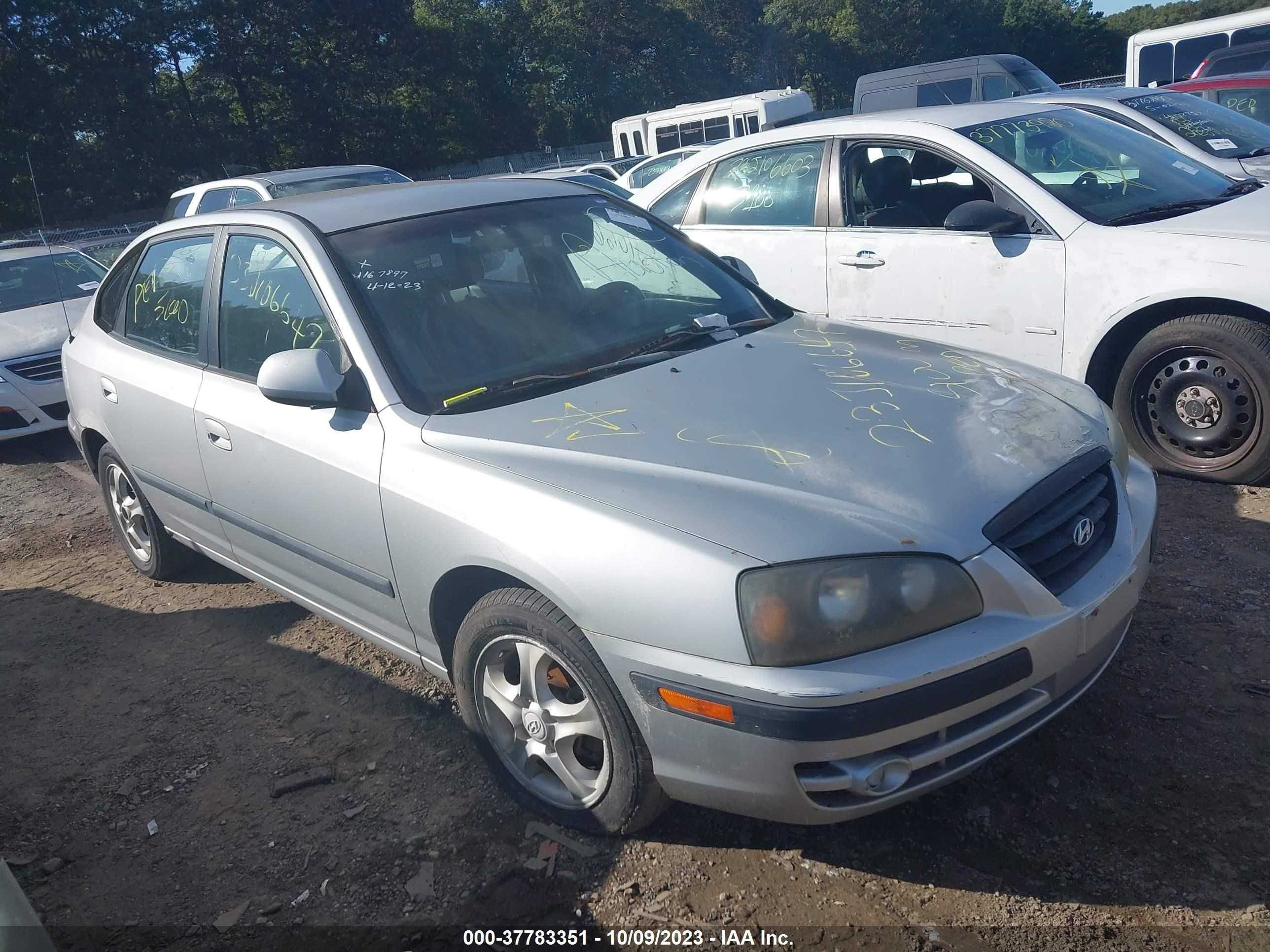 HYUNDAI ELANTRA 2004 kmhdn56d24u113789