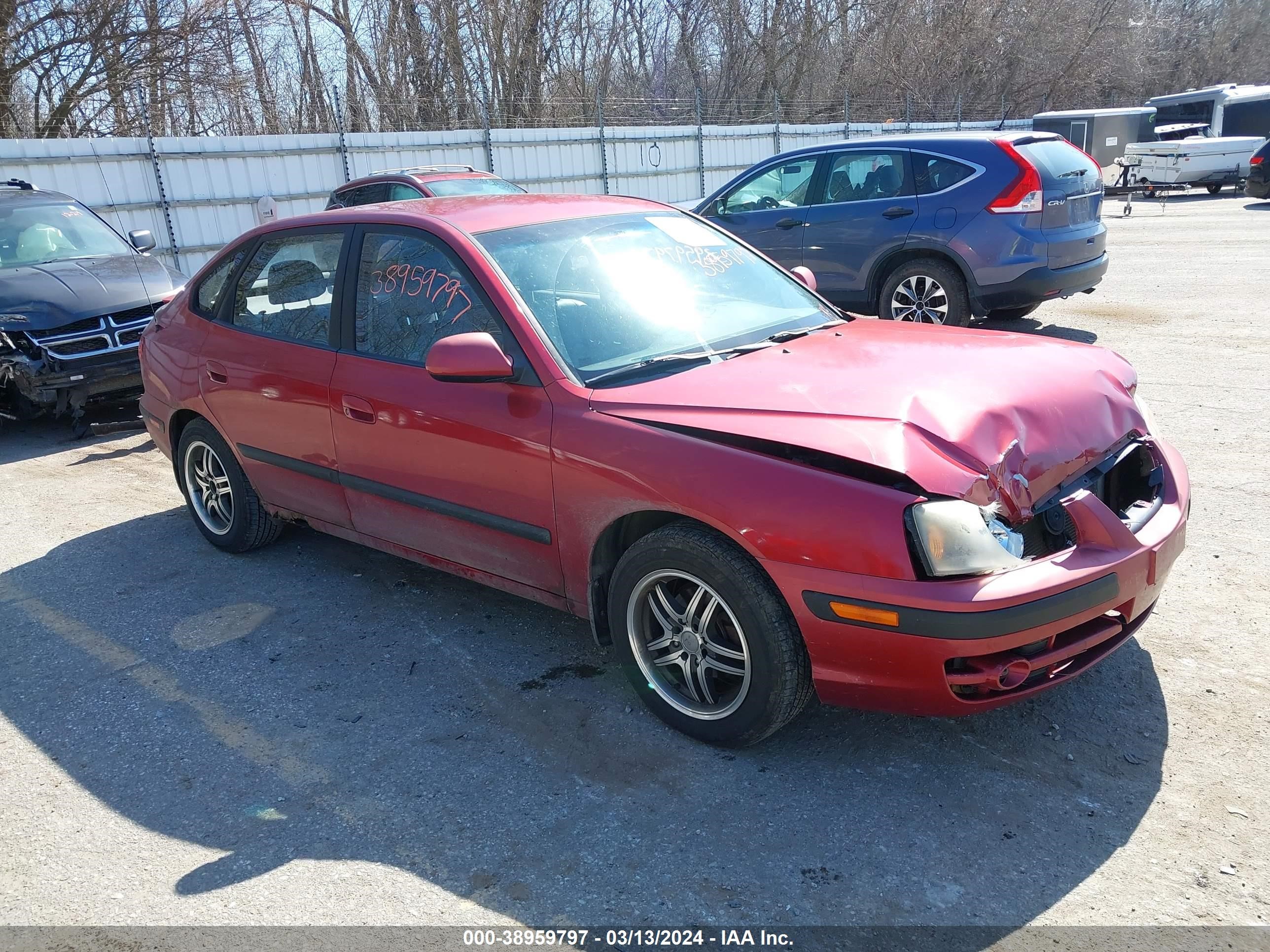 HYUNDAI ELANTRA 2004 kmhdn56d44u112367