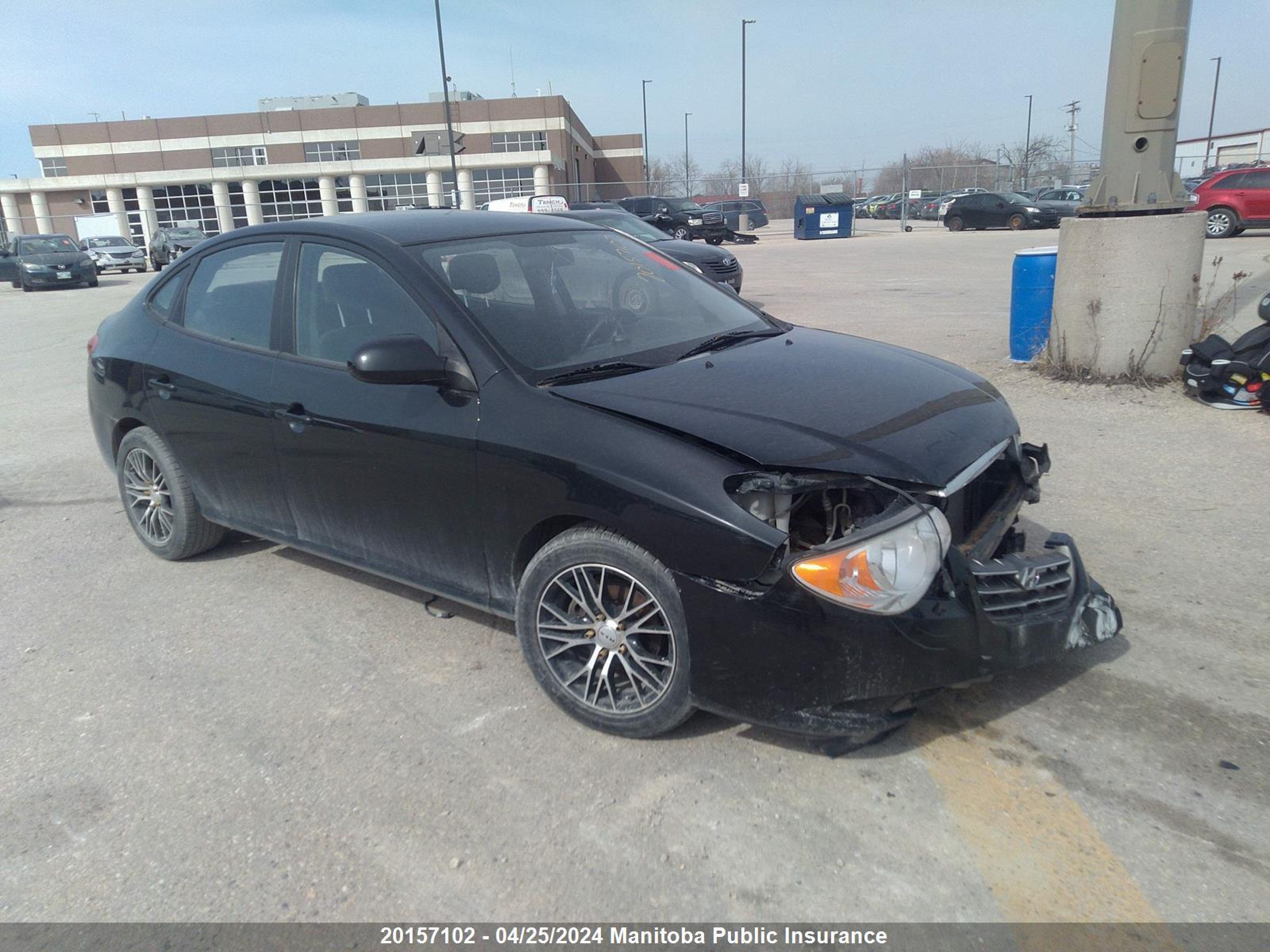 HYUNDAI ELANTRA 2008 kmhdu45d08u456413